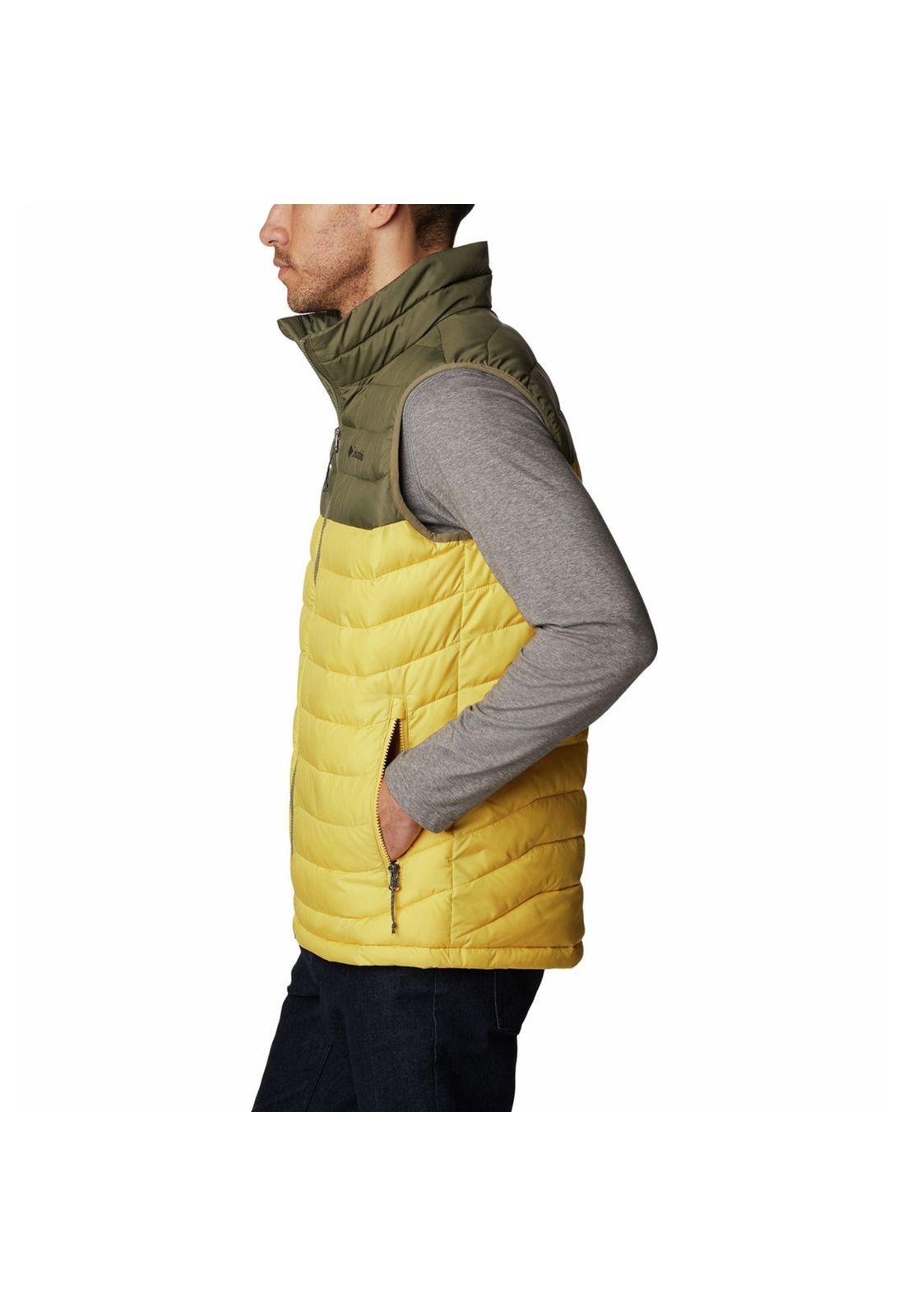 Parka Powder Lite Vest Amarillo Hombre-1