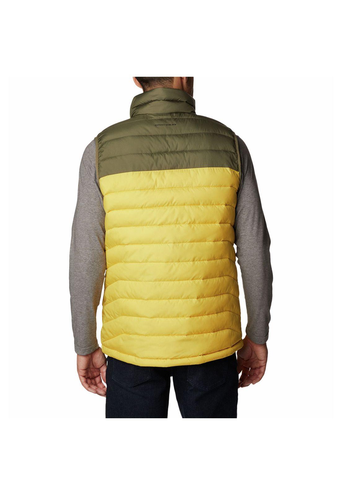 Parka Powder Lite Vest Amarillo Hombre-3