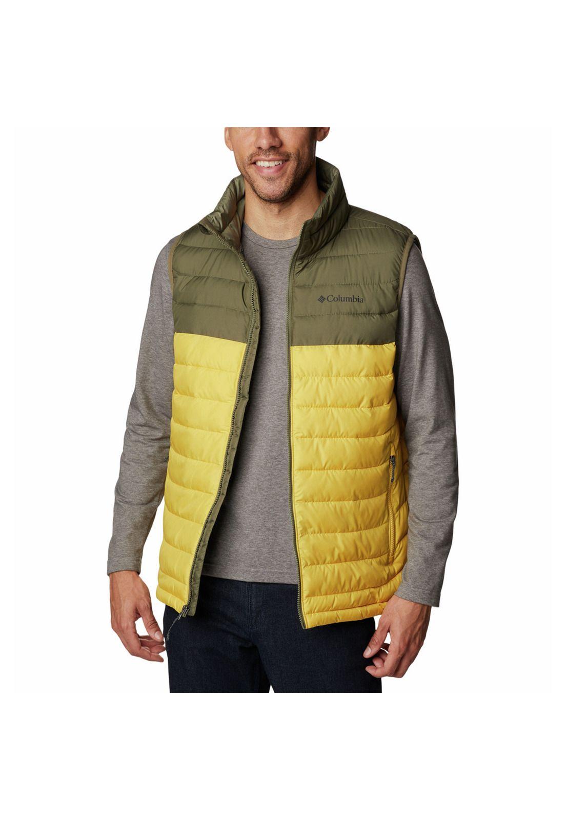 Parka Powder Lite Vest Amarillo Hombre-4