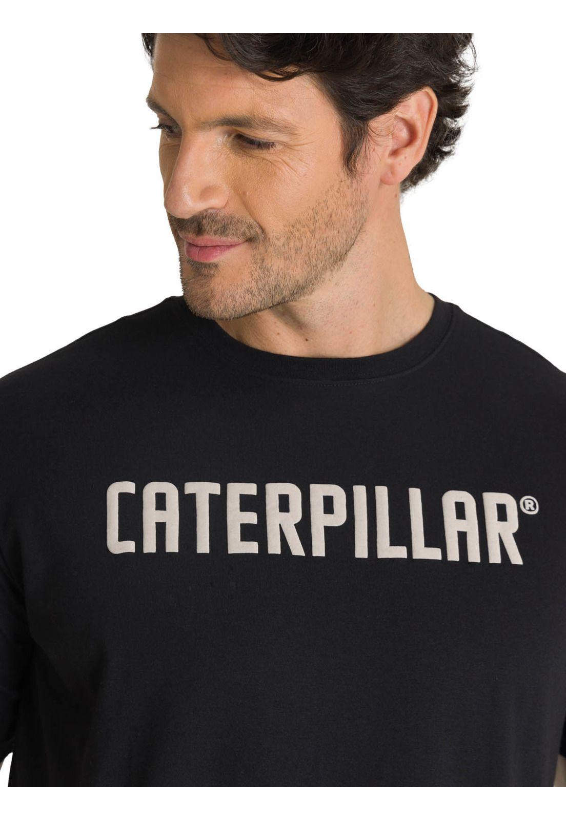 Polera Manga Corta Hombreerpillar Puff Negro-4