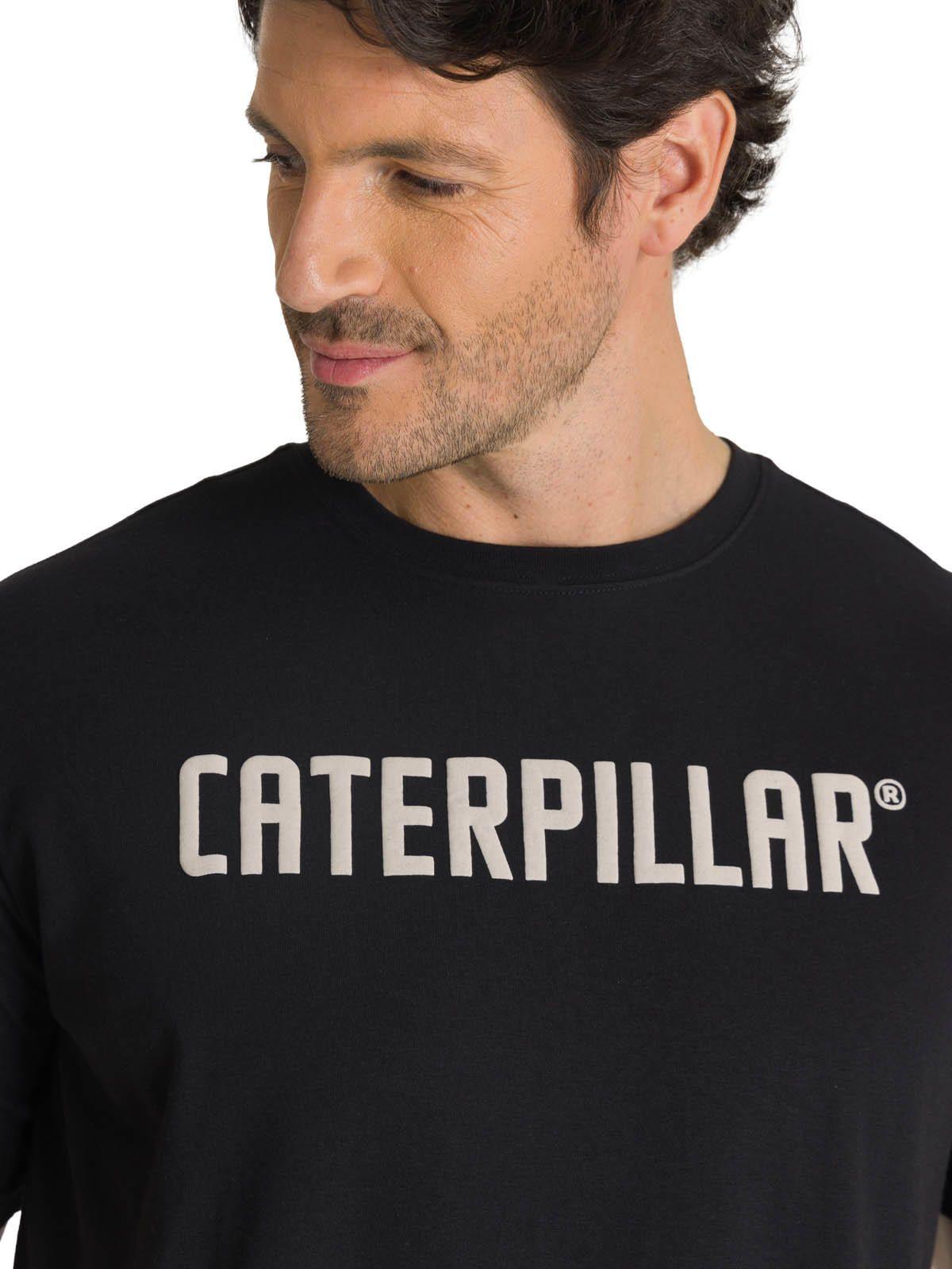 Polera Manga Corta Hombreerpillar Puff Negro-4
