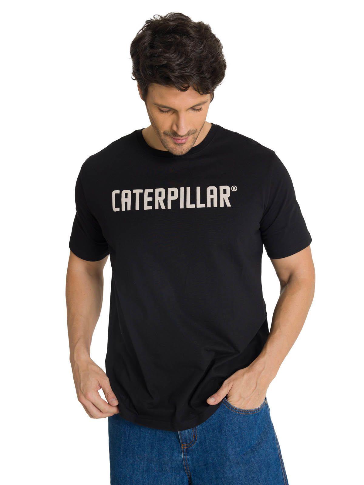 Polera Manga Corta Hombreerpillar Puff Negro-1
