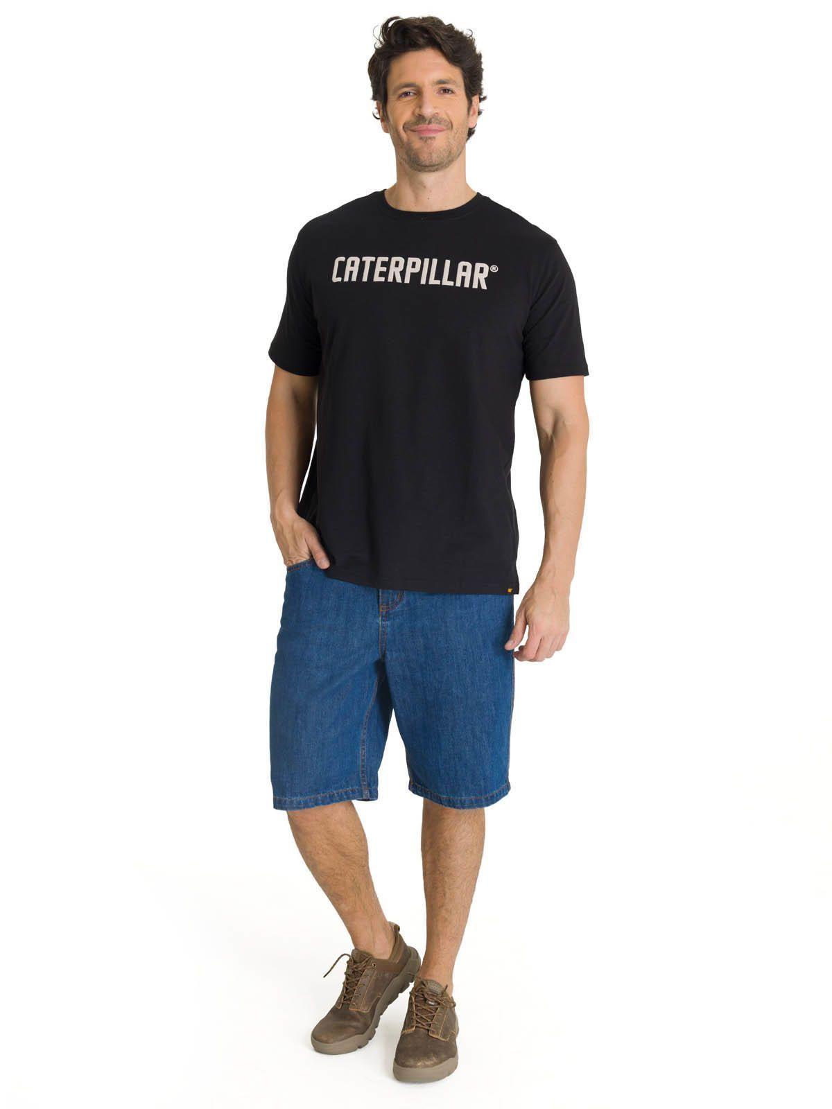 Polera Manga Corta Hombreerpillar Puff Negro-5