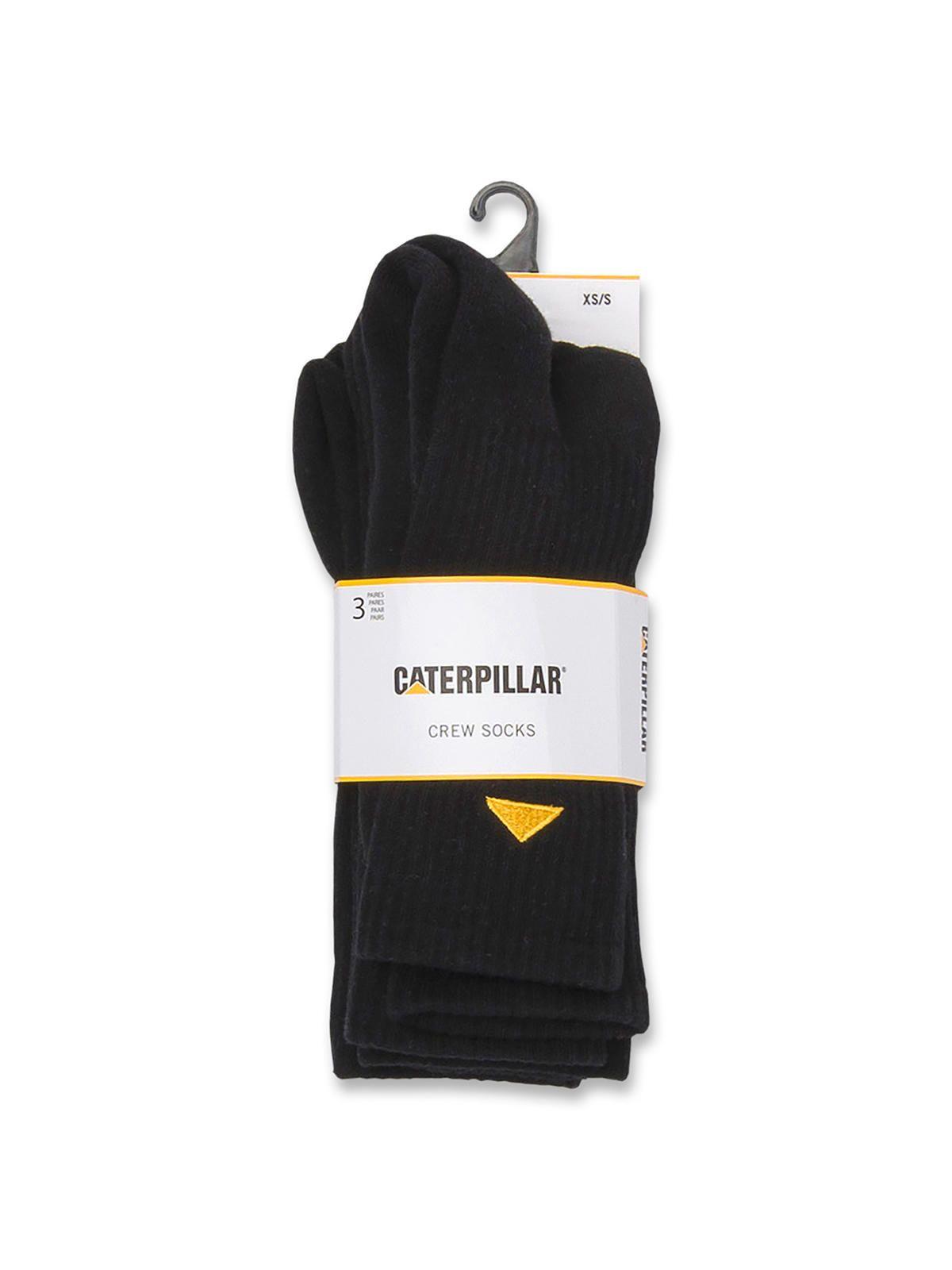 Calcetin Negro Cat Basics Crew Sock Unisex-1