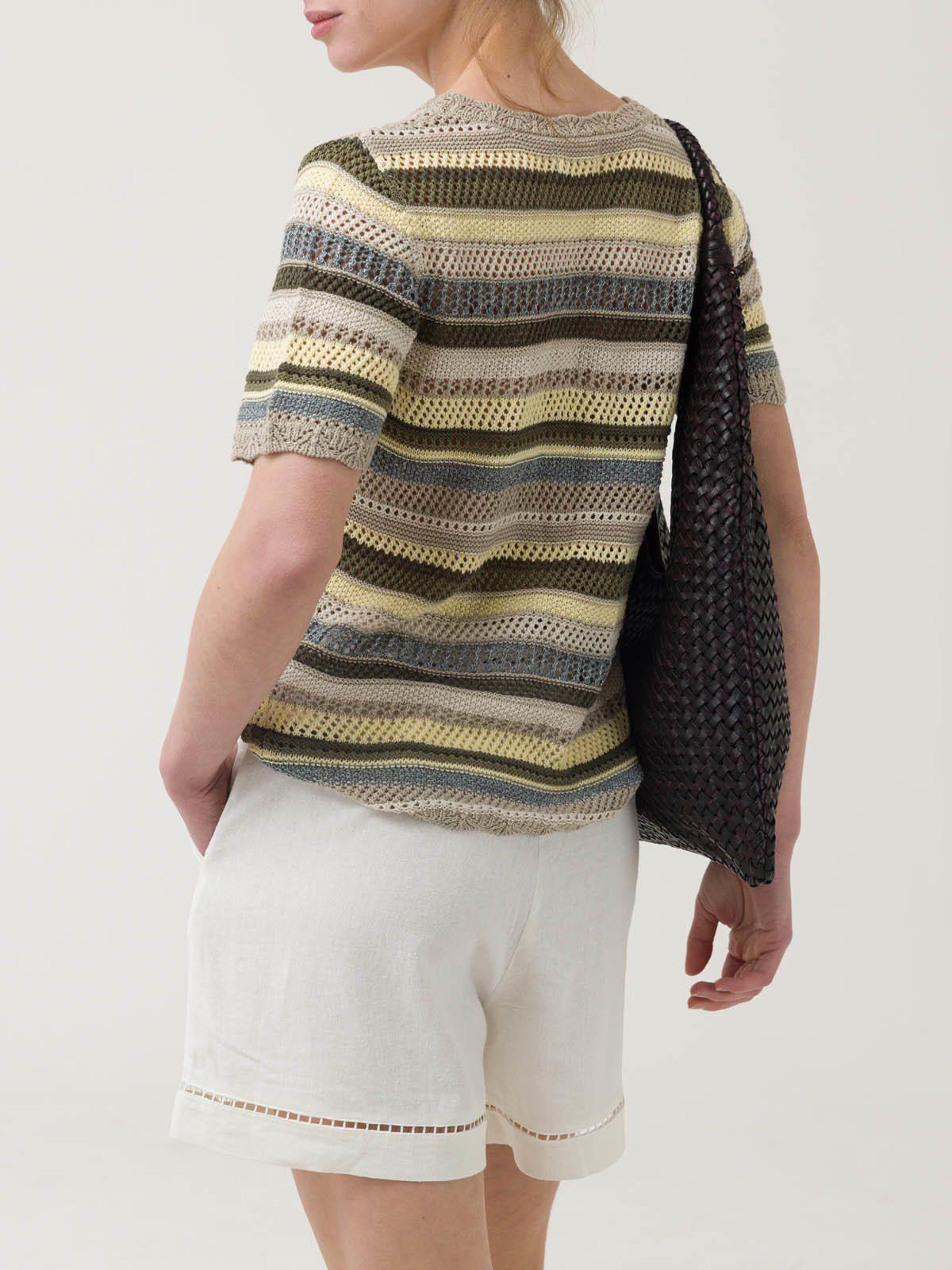 Polera Algodón Orgánico Mujer Lite Arena -5