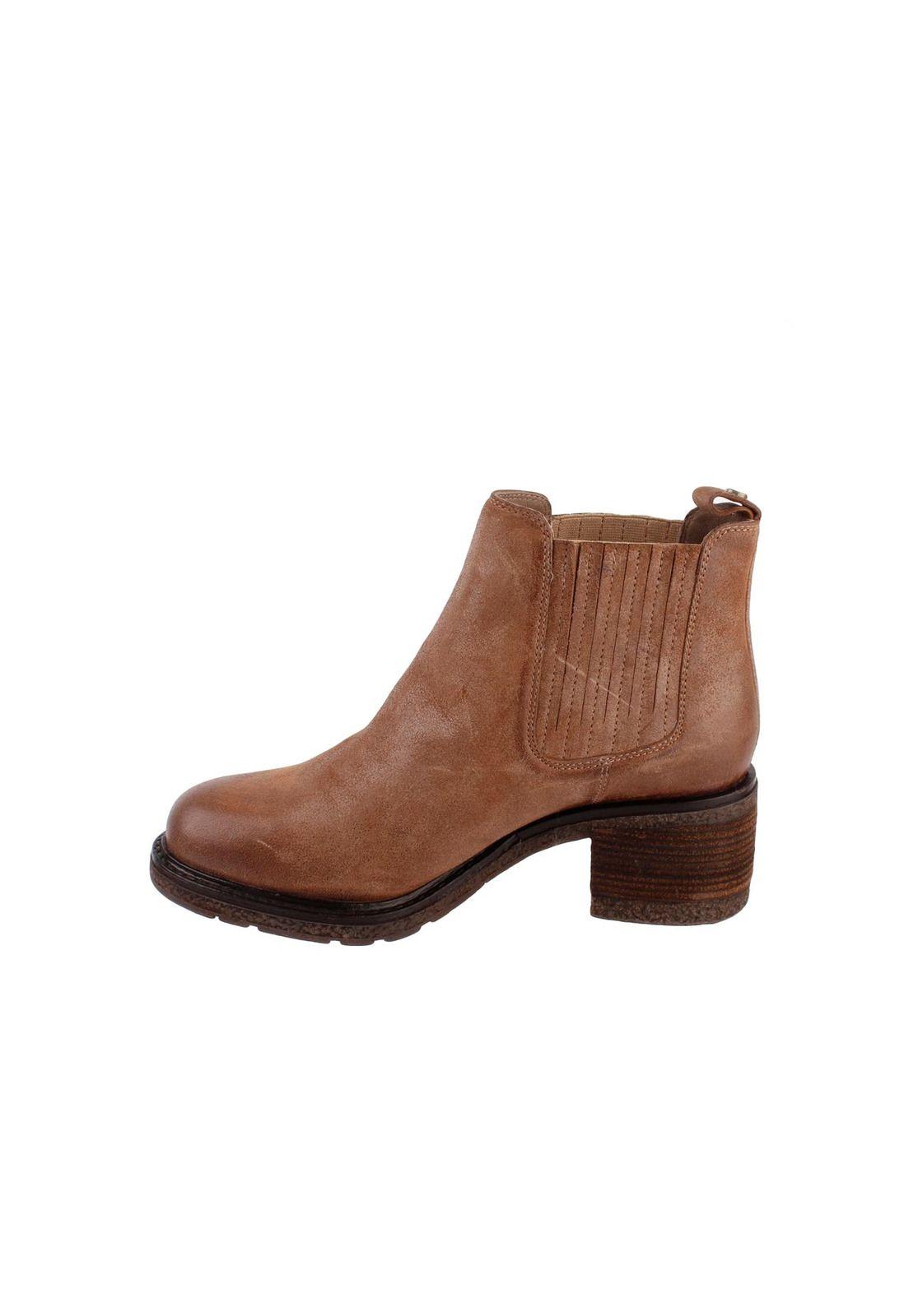 Botin Cuero Amira Café-3