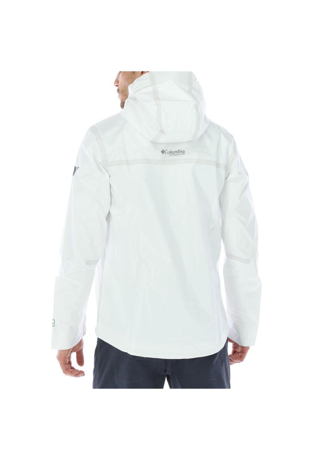 Cortaviento Hombre Outdry Ex Eco Tech Blanco-2