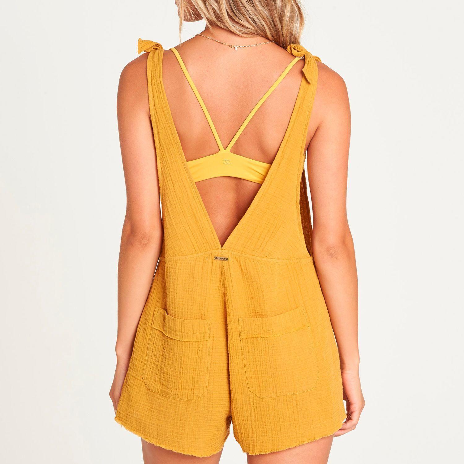 Enterito Mujer Girl On The Run Amarillo-2