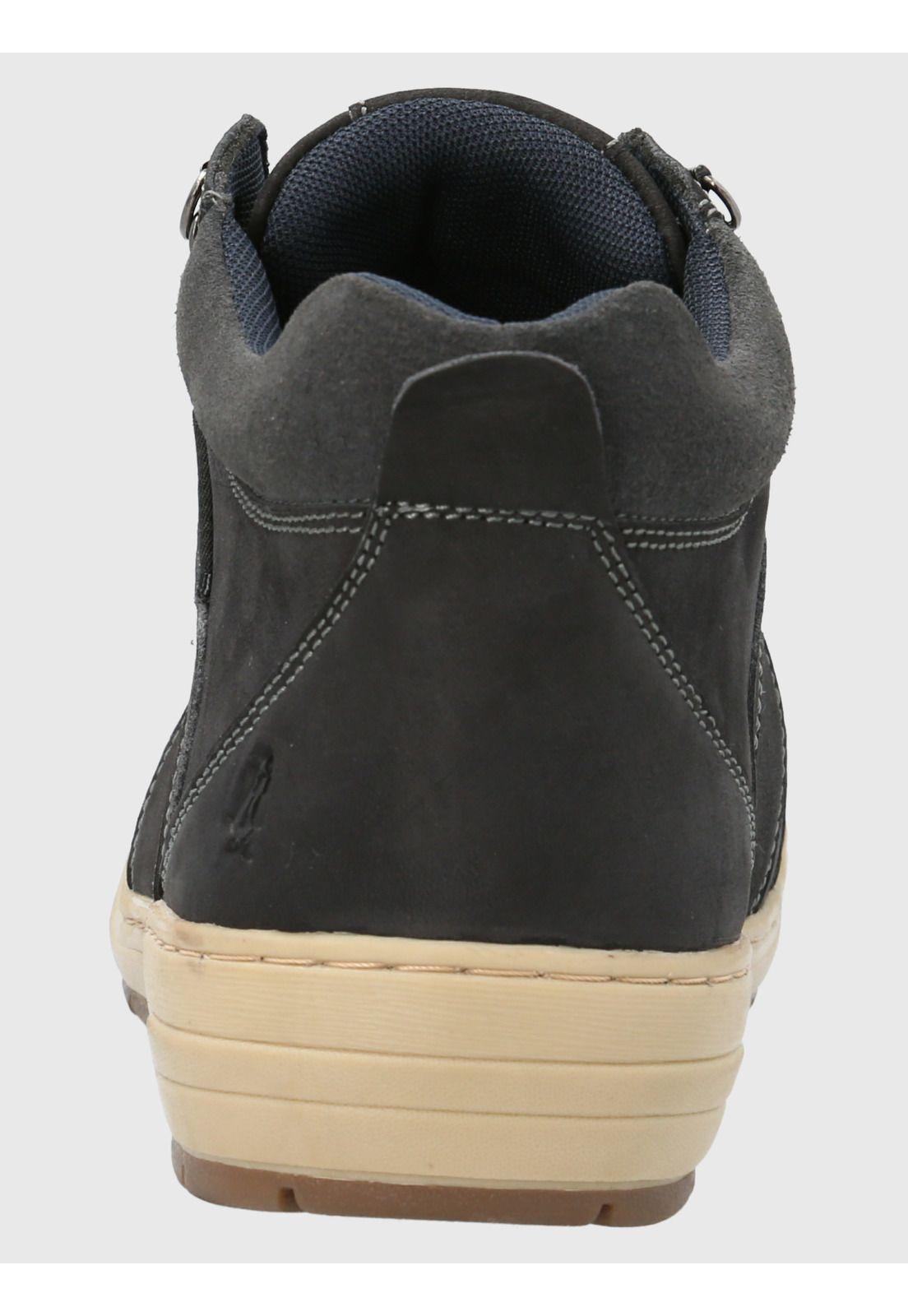 Botín Cuero Hombre Fiord Gris Oscuro-6