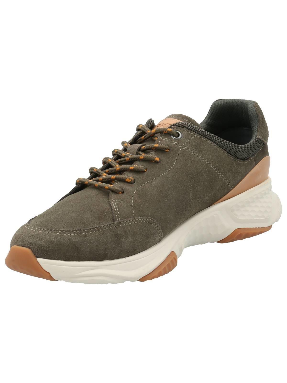 Zapatilla Cuero Hombre Joar Verde-4