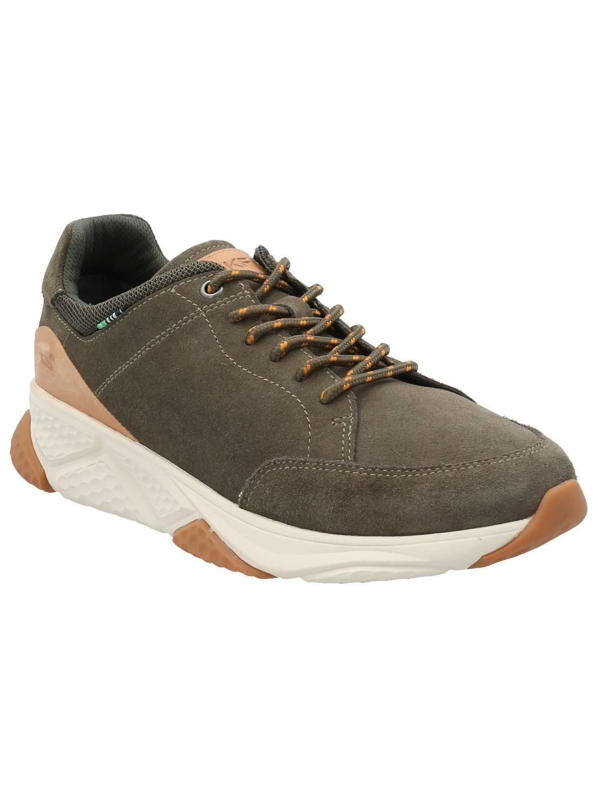 Zapatilla Cuero Hombre Joar Verde-1