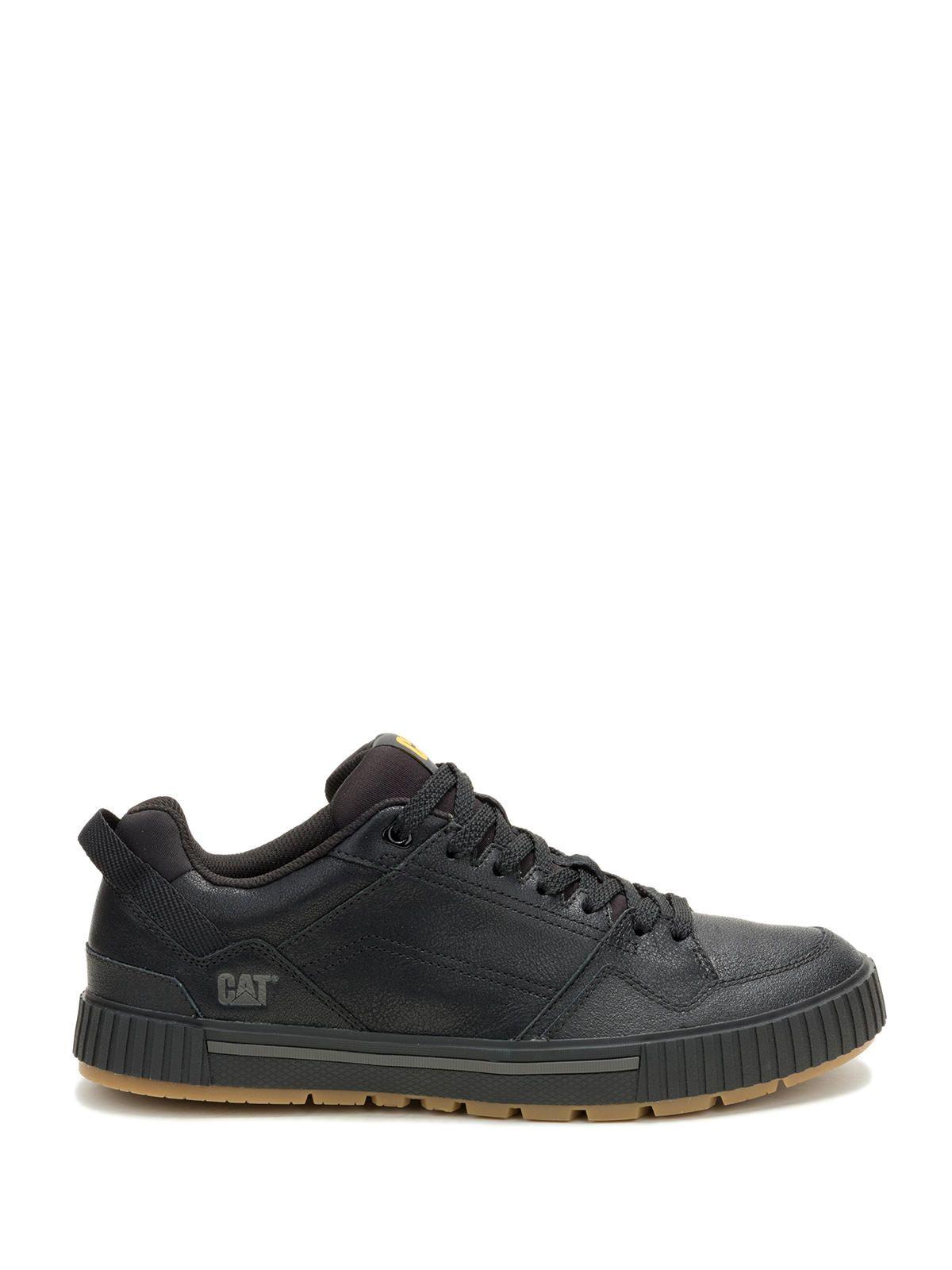 Zapatilla Cuero Hombre Axiom Negro-1
