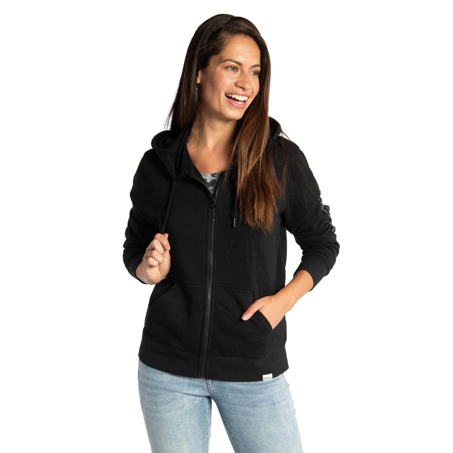 Polerón Mujer W Fdtn Logo Fz Hoody Negro-0