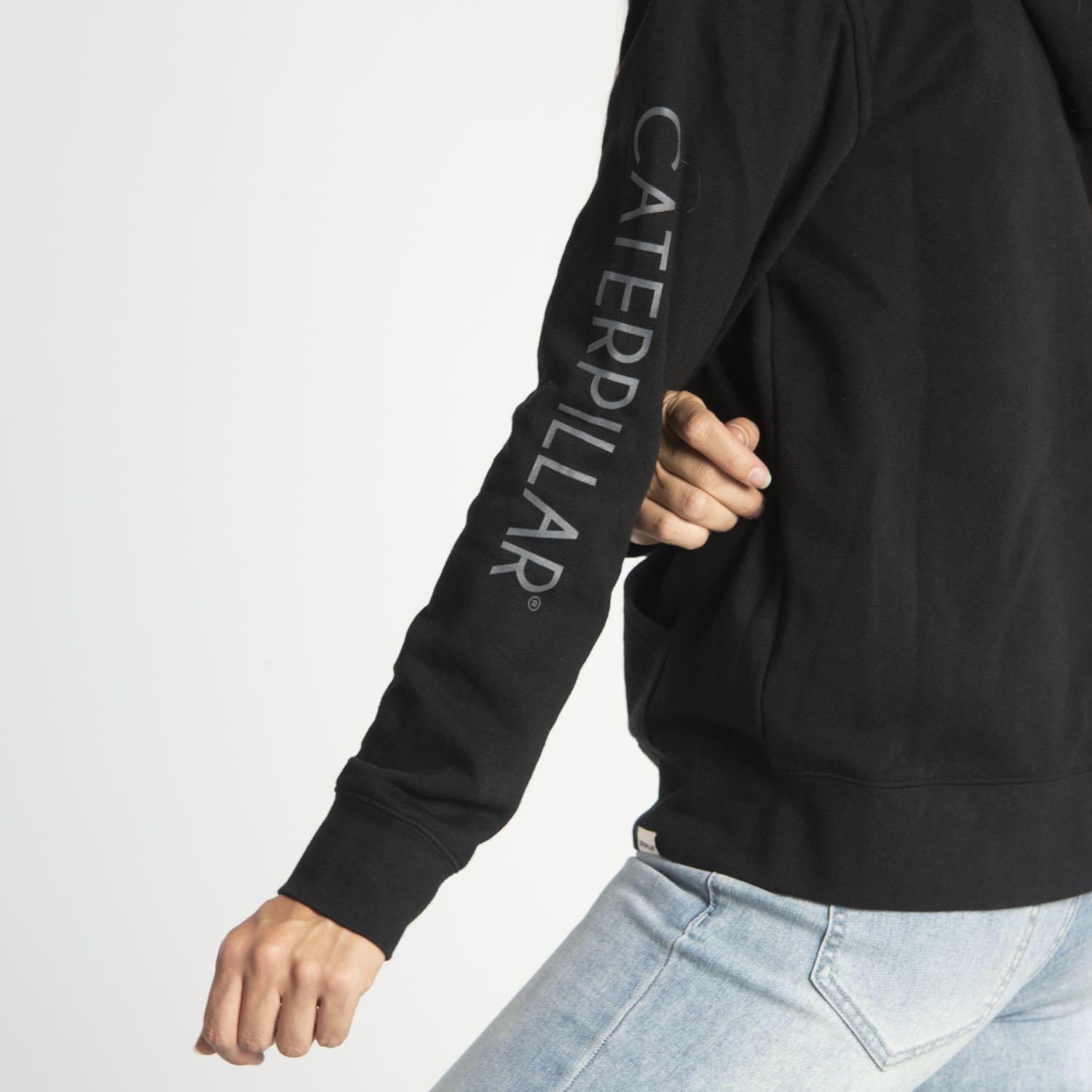 Polerón Mujer W Fdtn Logo Fz Hoody Negro-3