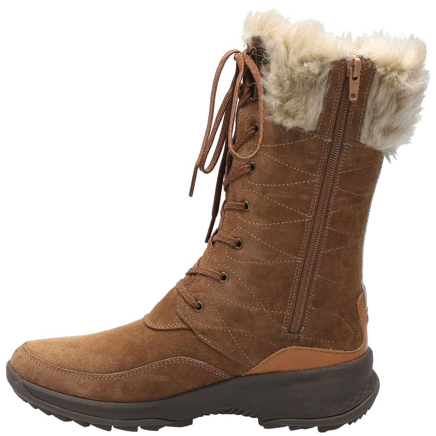 Bota Cuero Mujer Rinier Café Claro-5