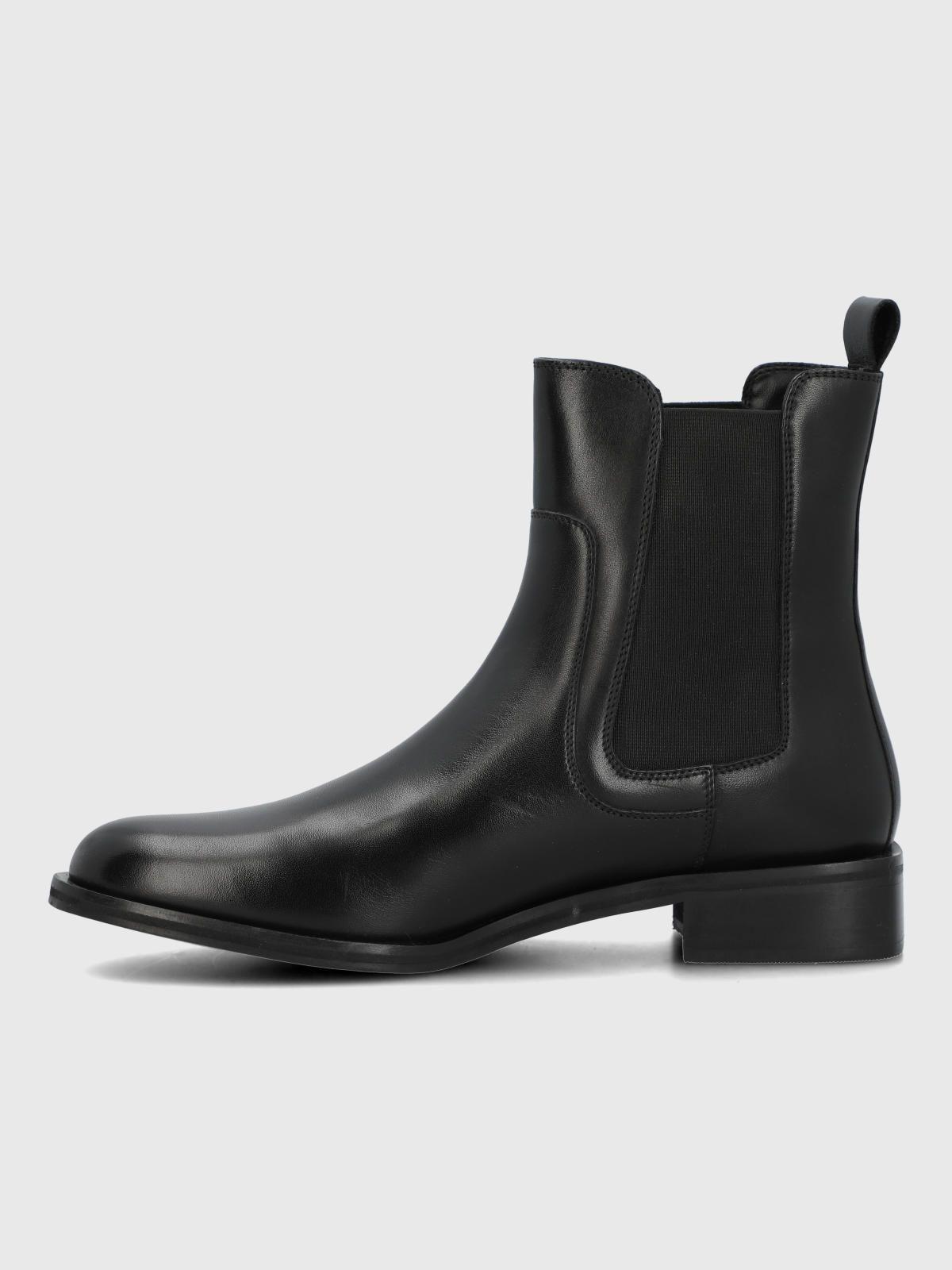 Botin Cuero Mujer Rivor Negro-4