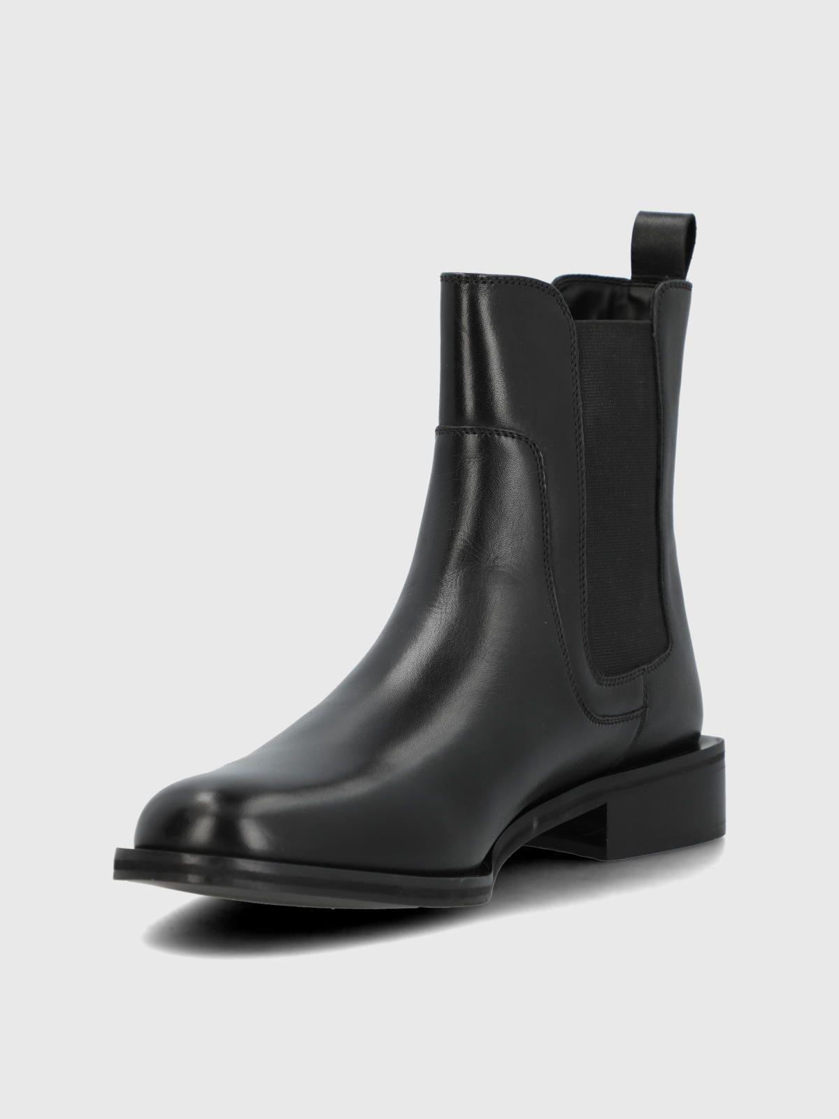 Botin Cuero Mujer Rivor Negro-5