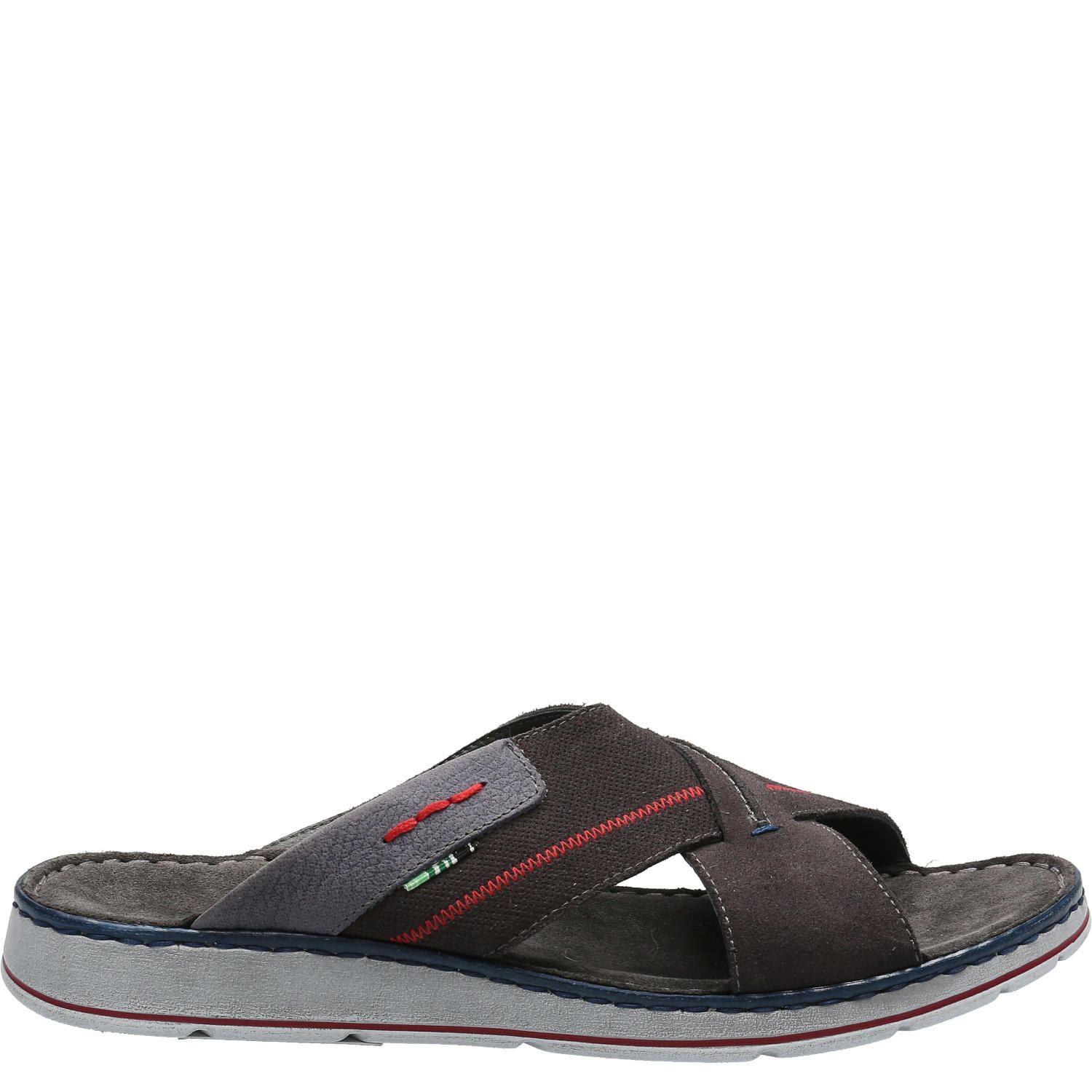 Sandalia Hombre Burleigh Gris Azulado-0