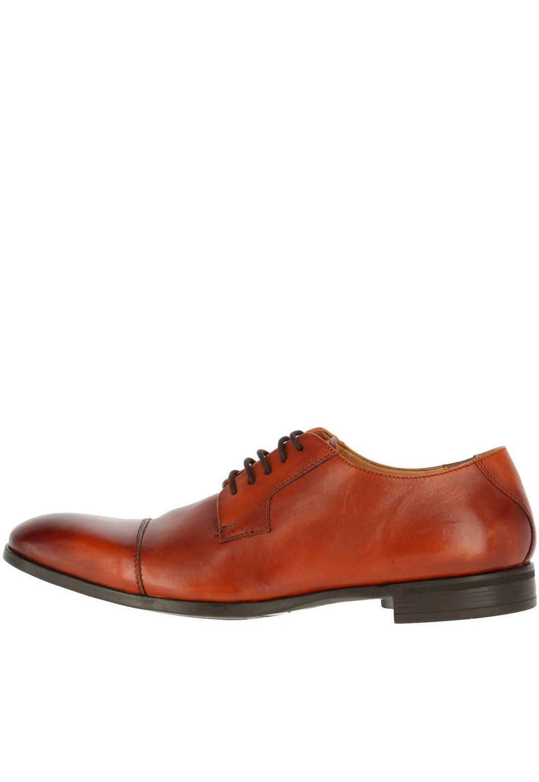 Zapato Cuero Clayton Café-2
