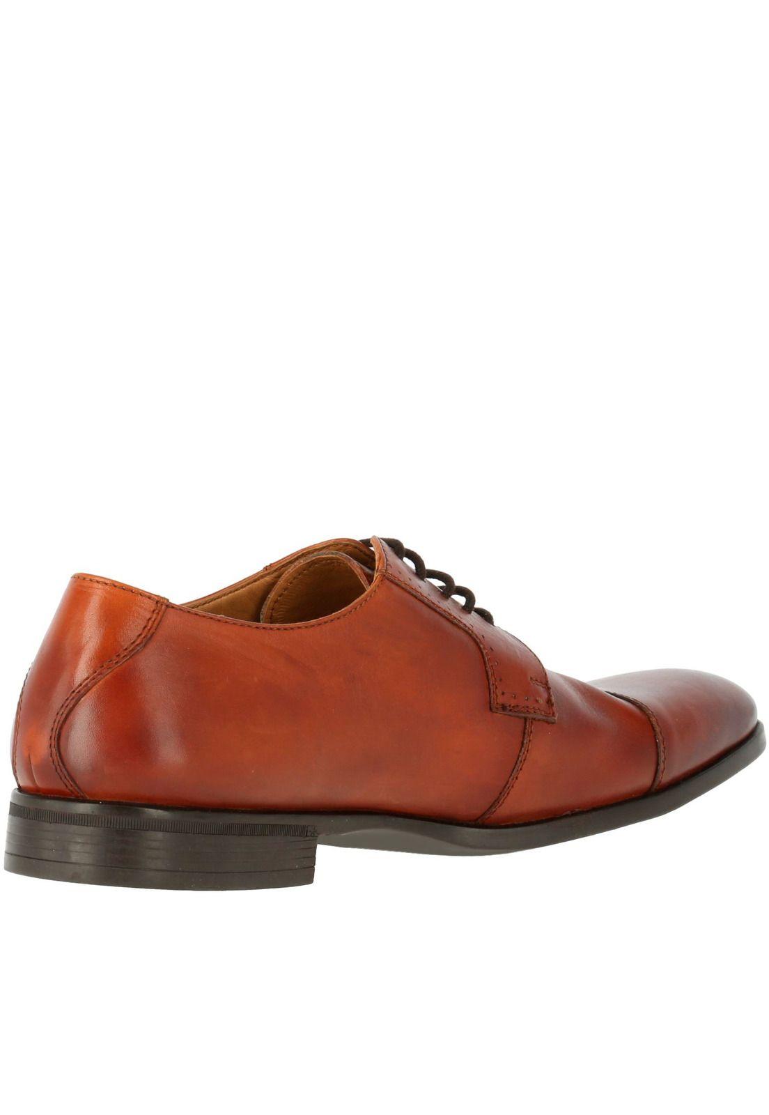 Zapato Cuero Clayton Café-4