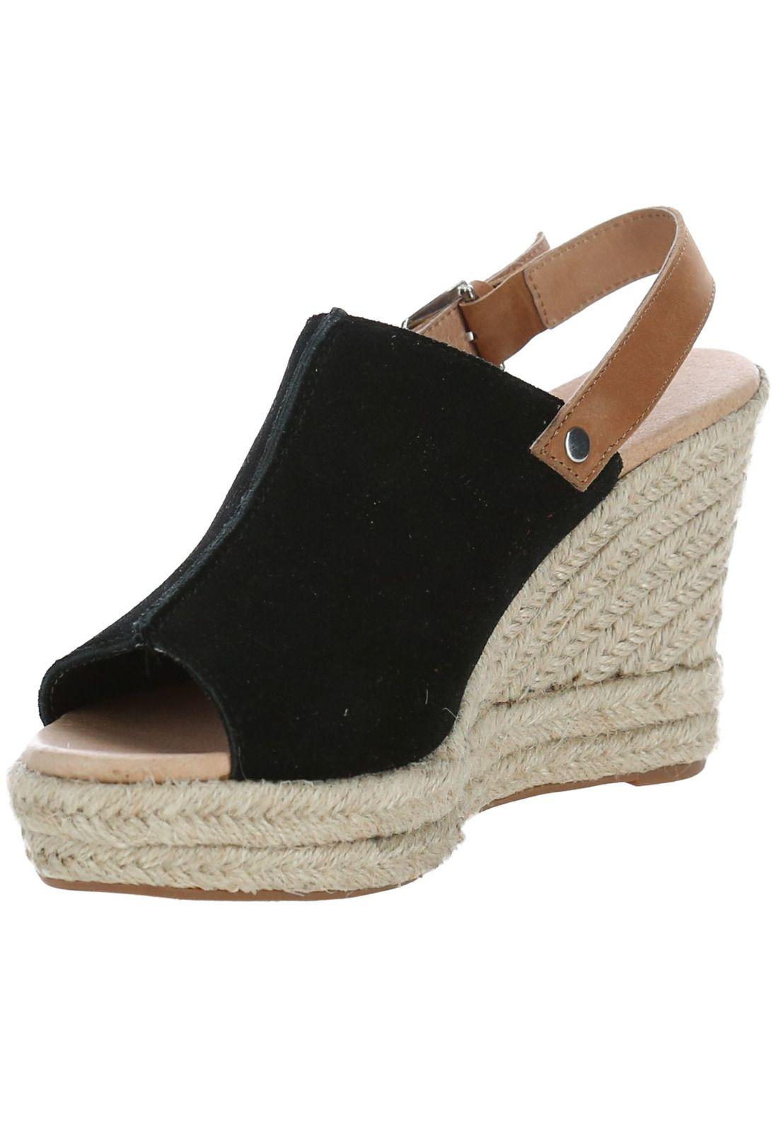 Sandalia Cuero Anya Negro-3