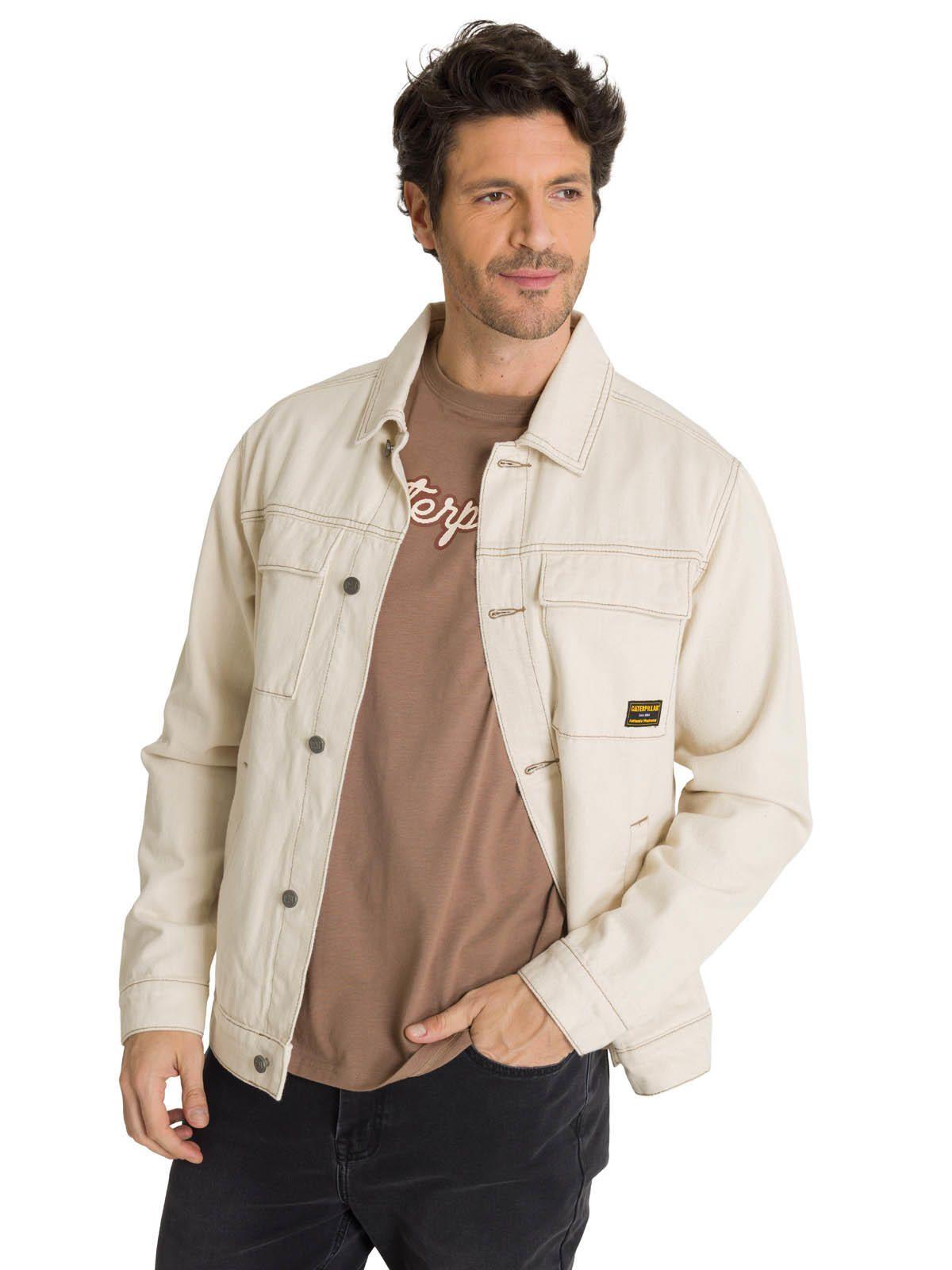 Chaqueta de Jeans Hombre Denim Work Beige-0