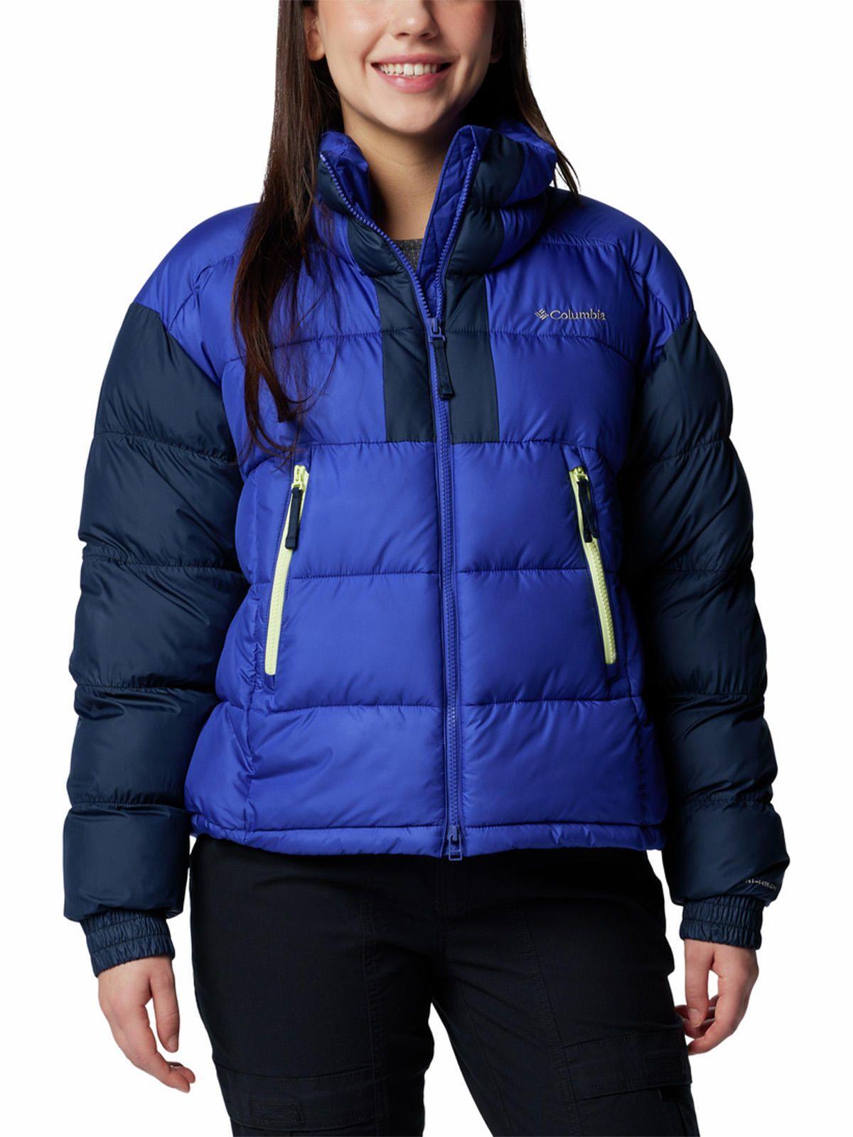 Parka Mujer Pike Lake Ii Cropped Azul-0