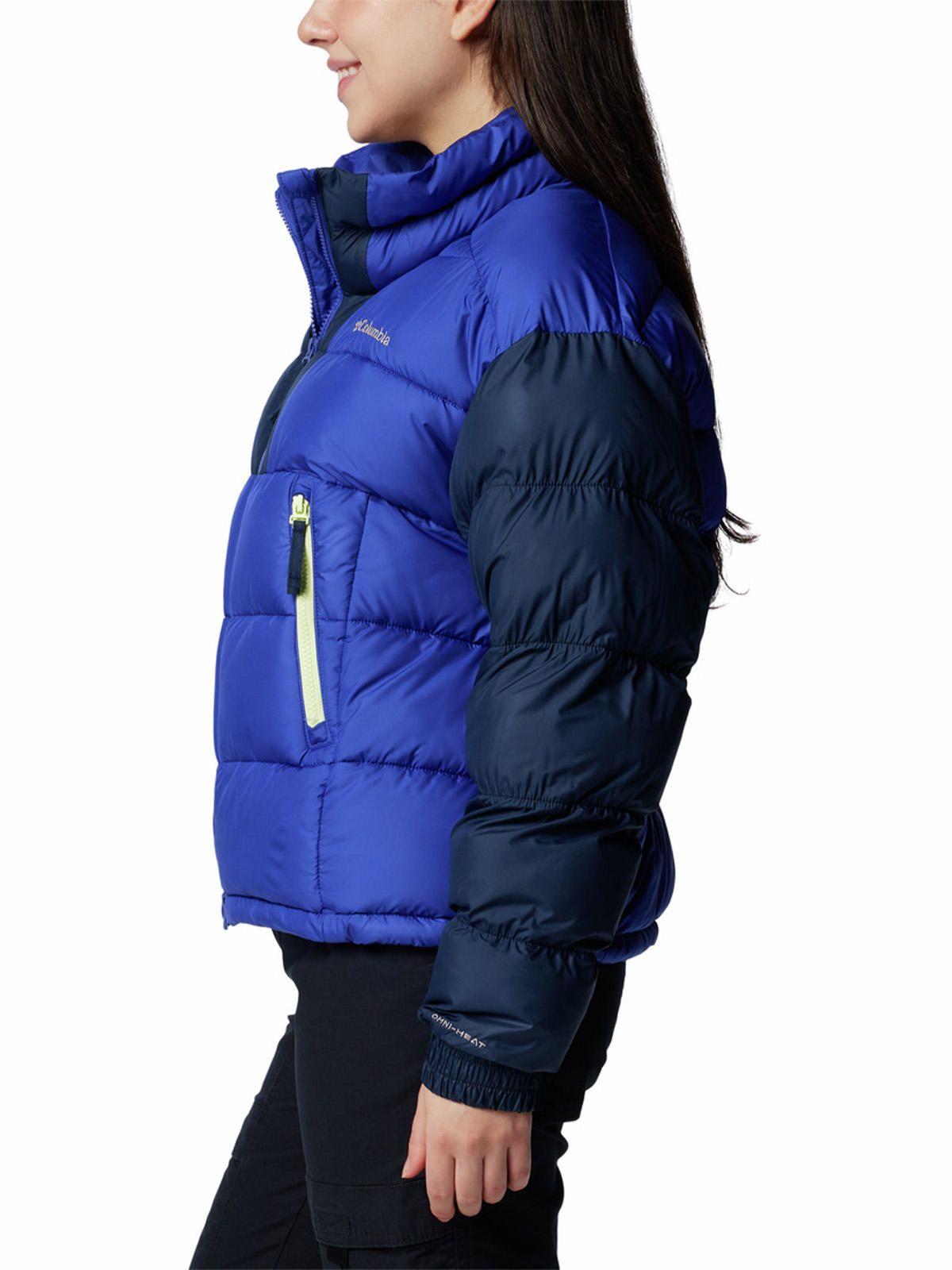 Parka Mujer Pike Lake Ii Cropped Azul-1