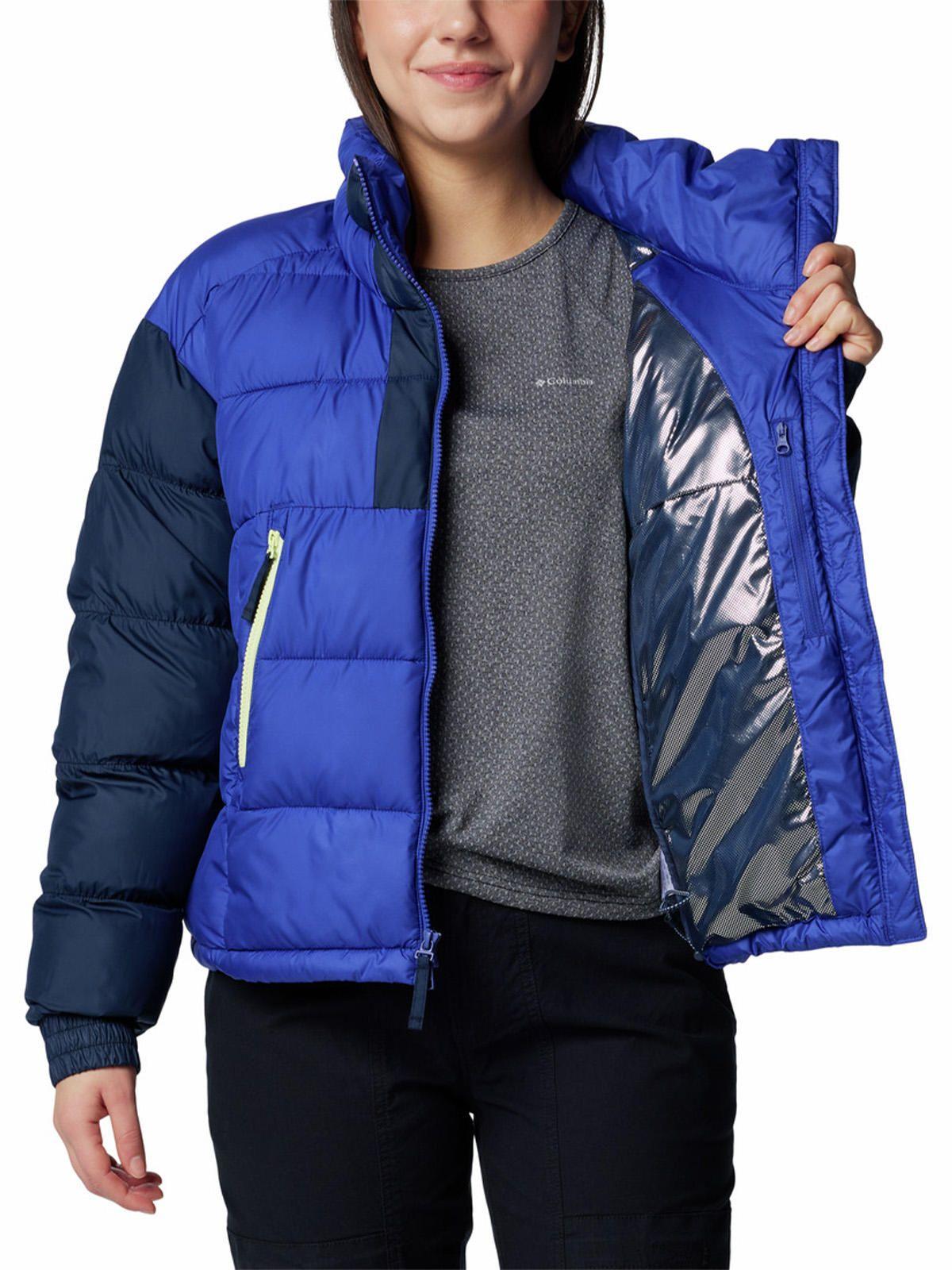 Parka Mujer Pike Lake Ii Cropped Azul-4