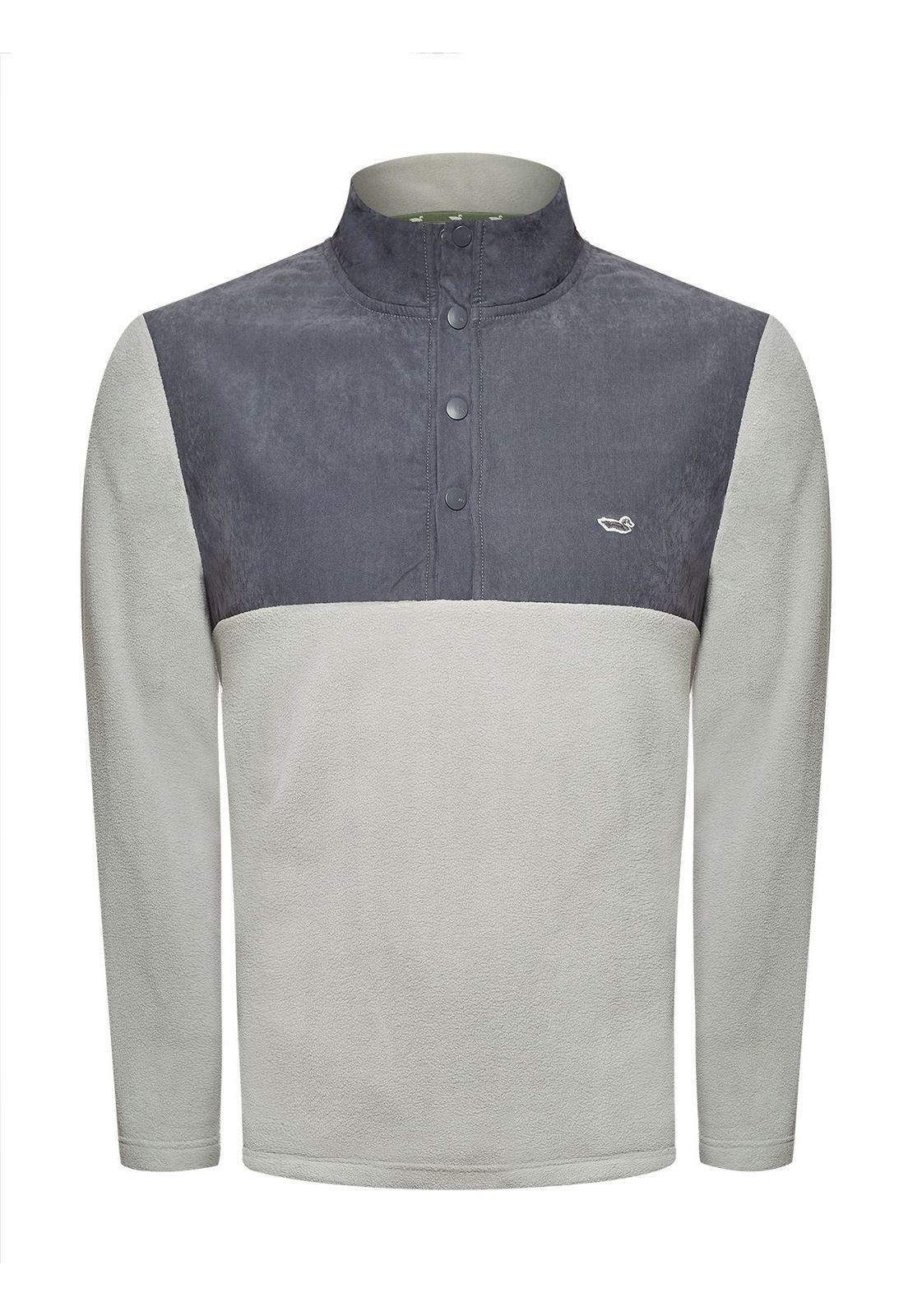 Polar Fibras Recicladas Hombre Glashalf Gris-0