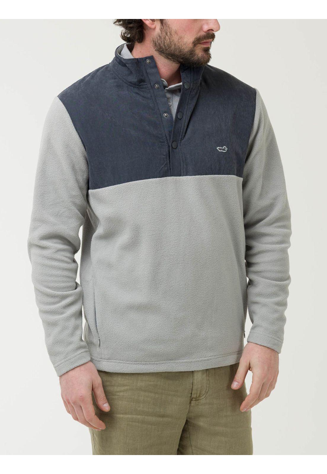Polar Fibras Recicladas Hombre Glashalf Gris-4