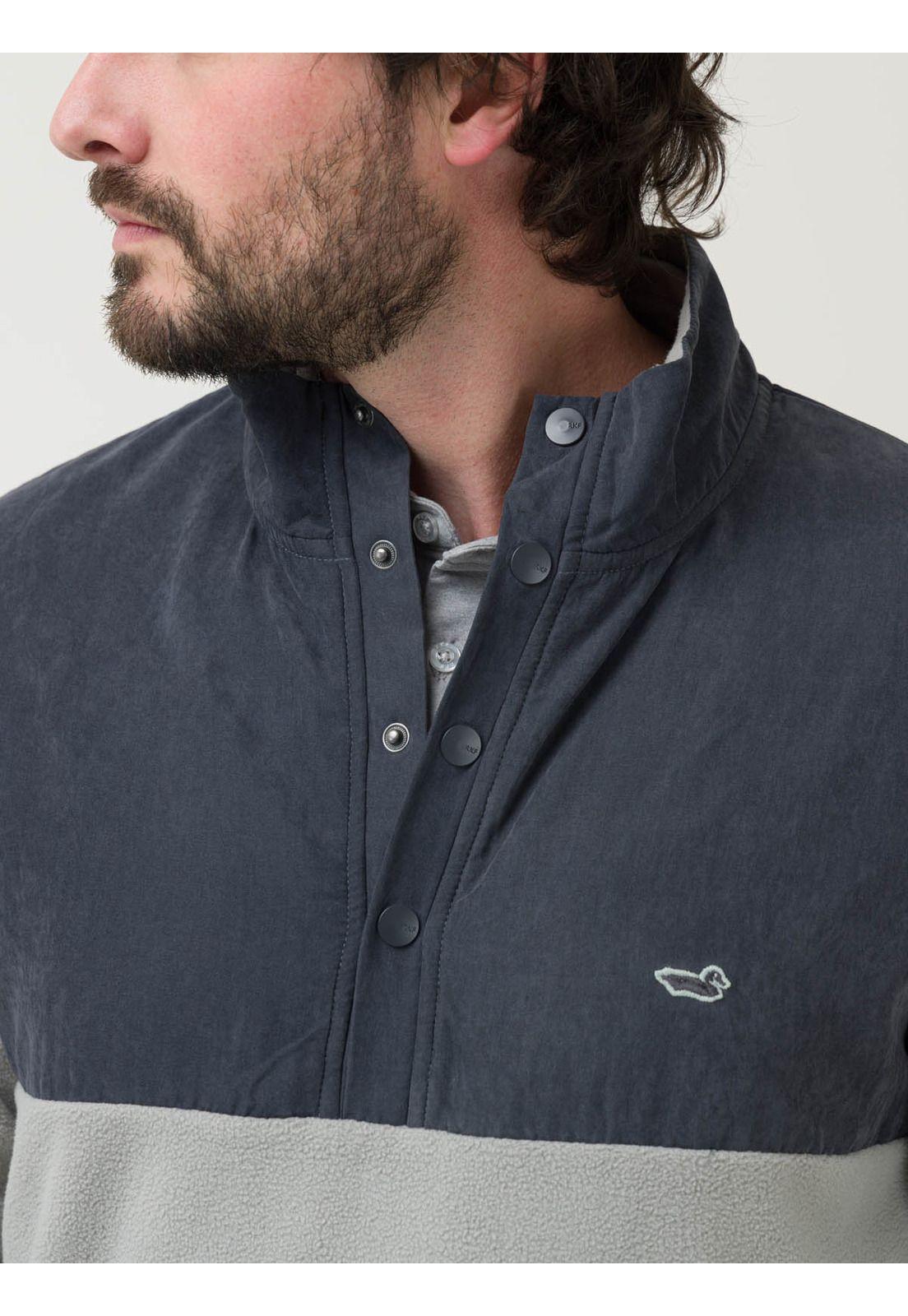 Polar Fibras Recicladas Hombre Glashalf Gris-6