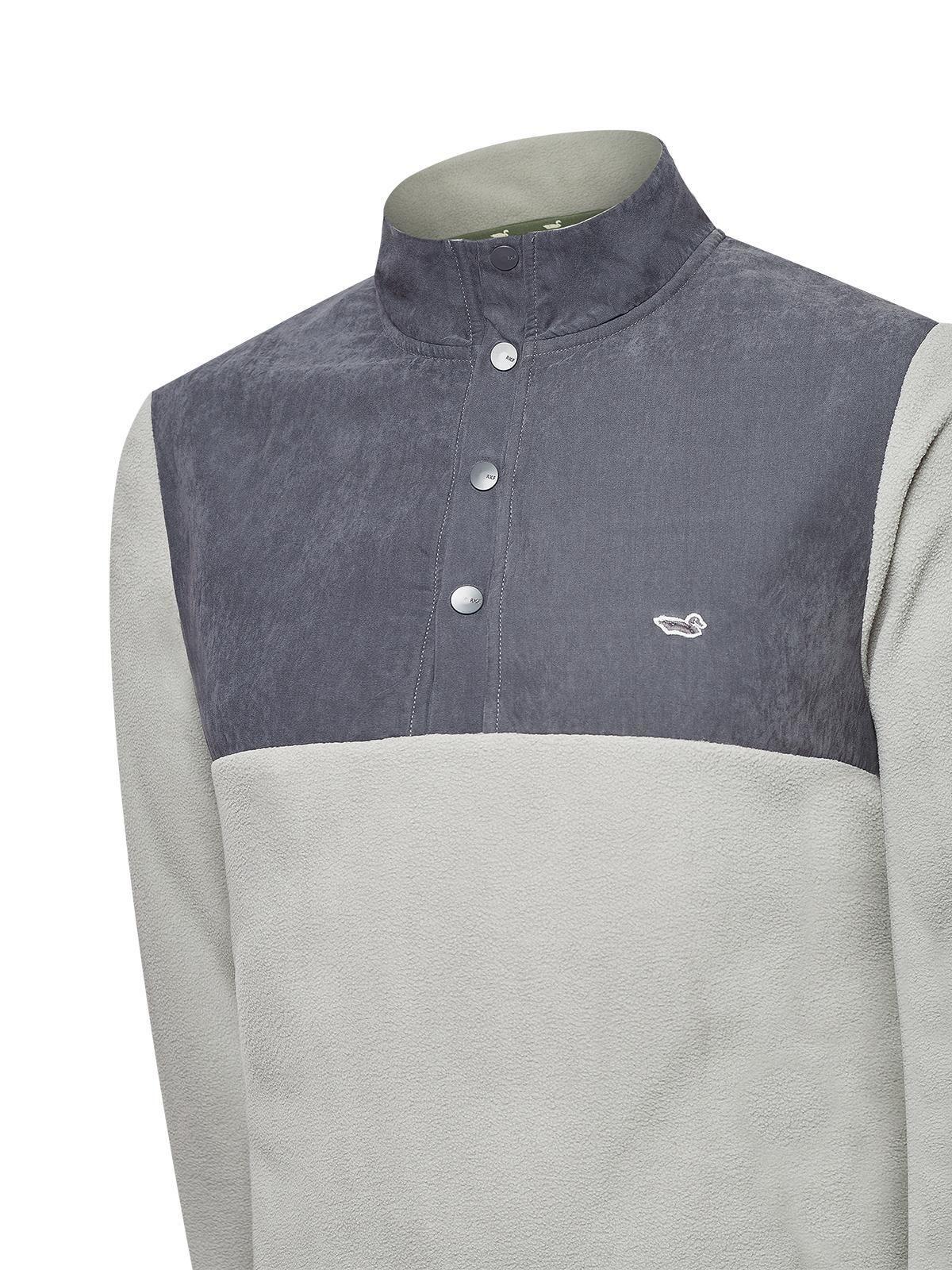 Polar Fibras Recicladas Hombre Glashalf Gris-3