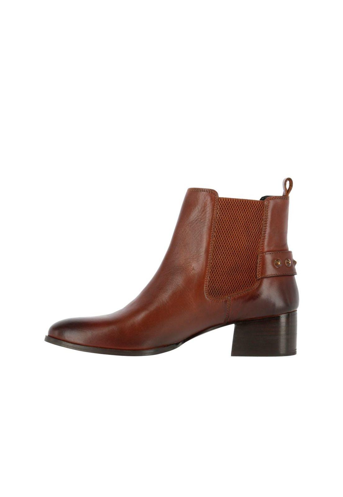 Botin Cuero Toscana Cognac-2