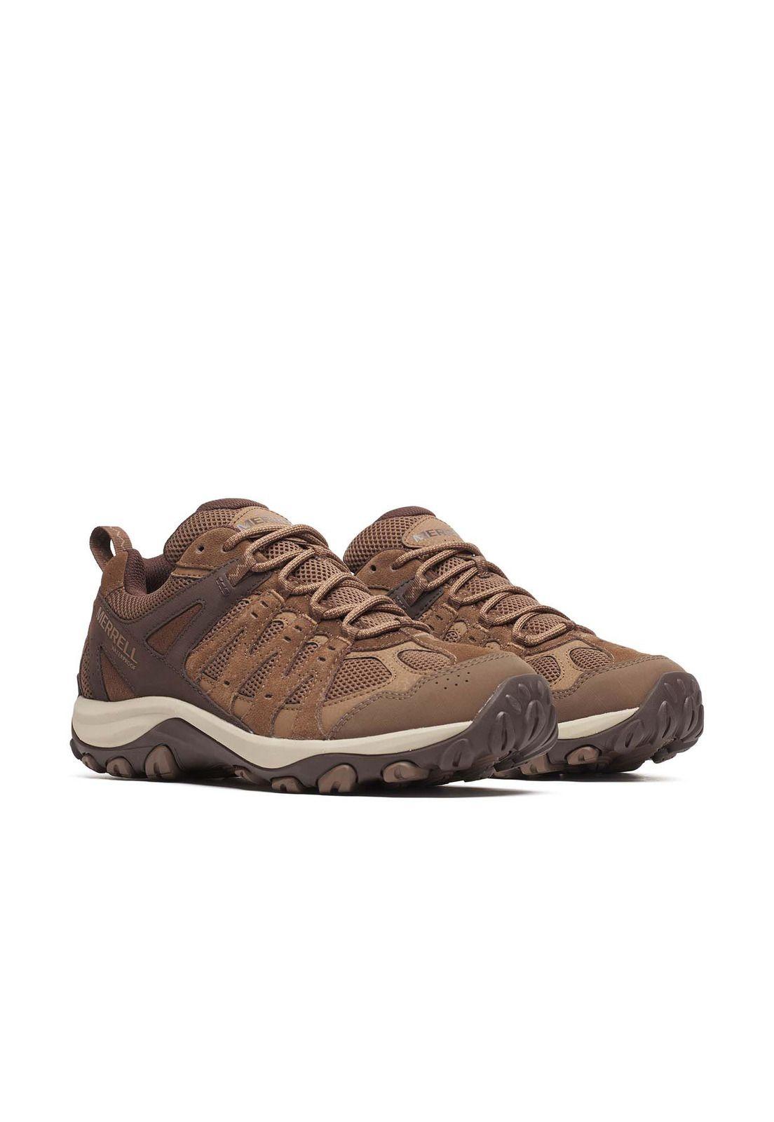 Zapatilla Hombre Accentor 3 Waterproof Café-1