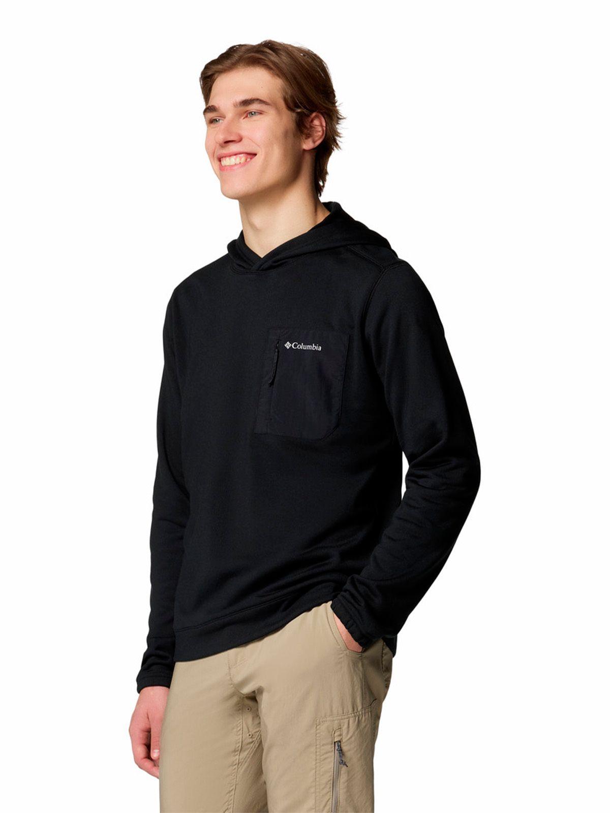 Polar Hombre Hike Hooded Fleece Negro-1