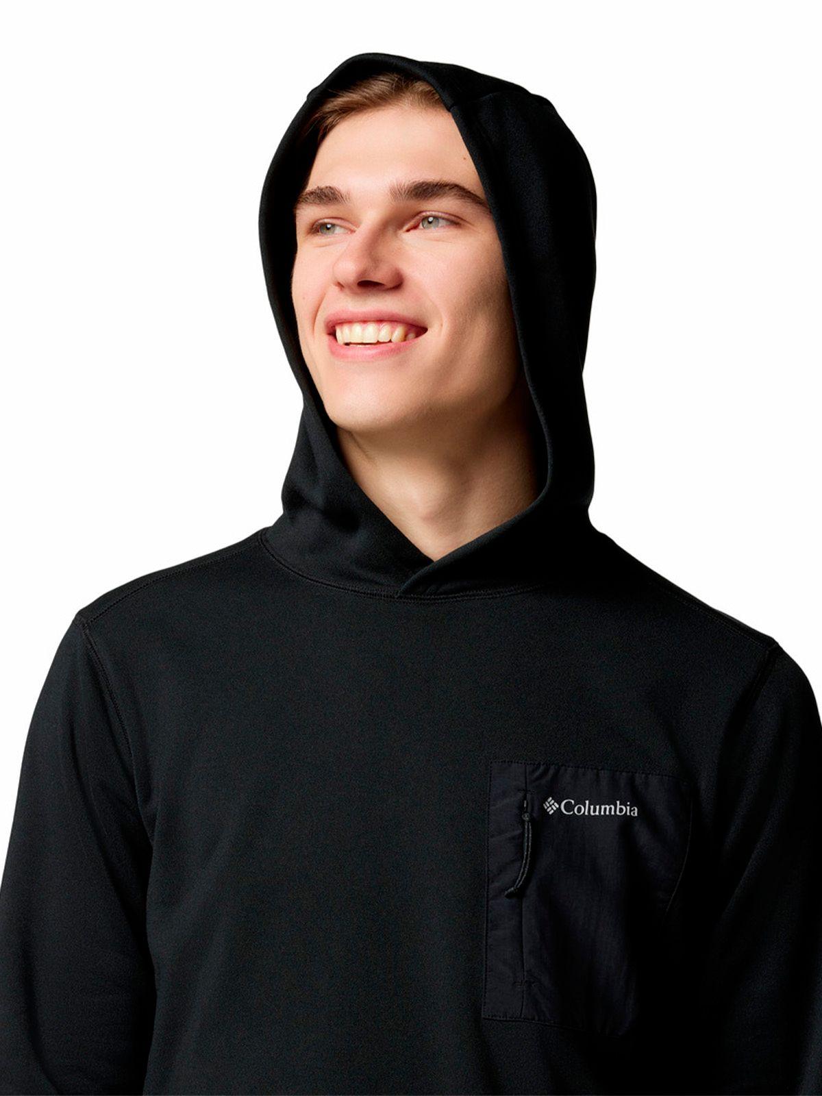 Polar Hombre Hike Hooded Fleece Negro-2