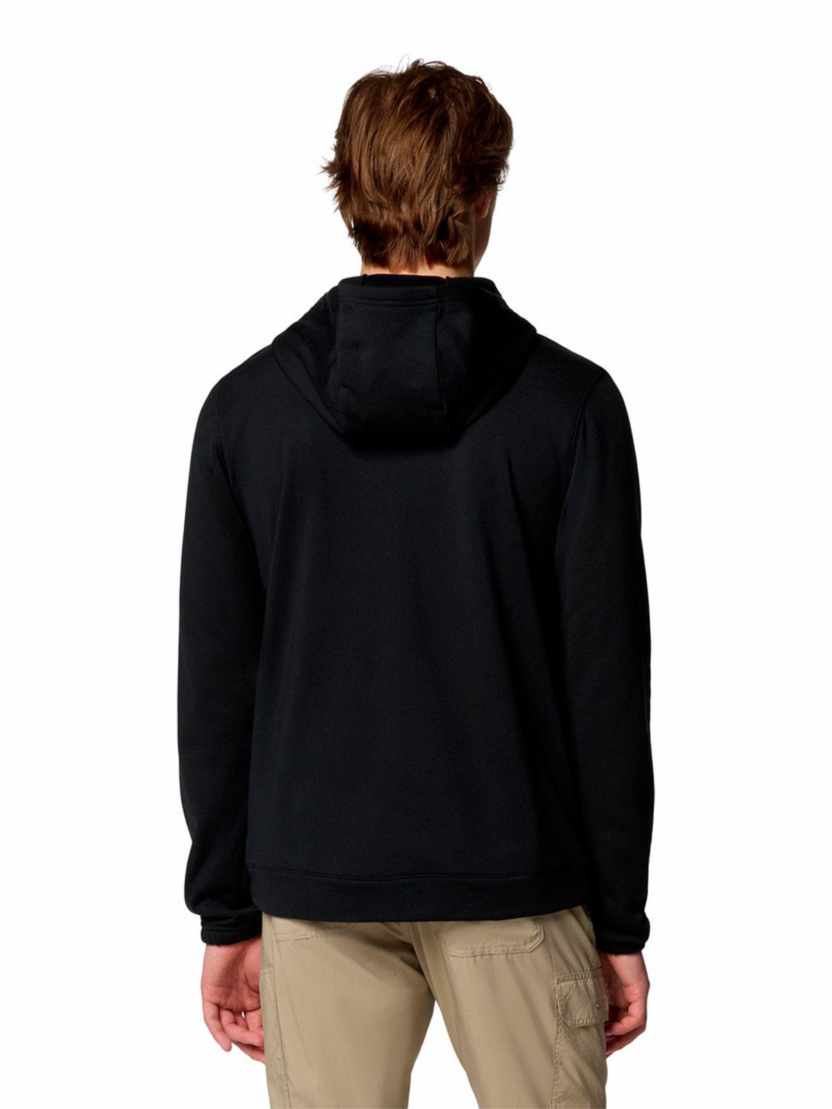 Polar Hombre Hike Hooded Fleece Negro-4