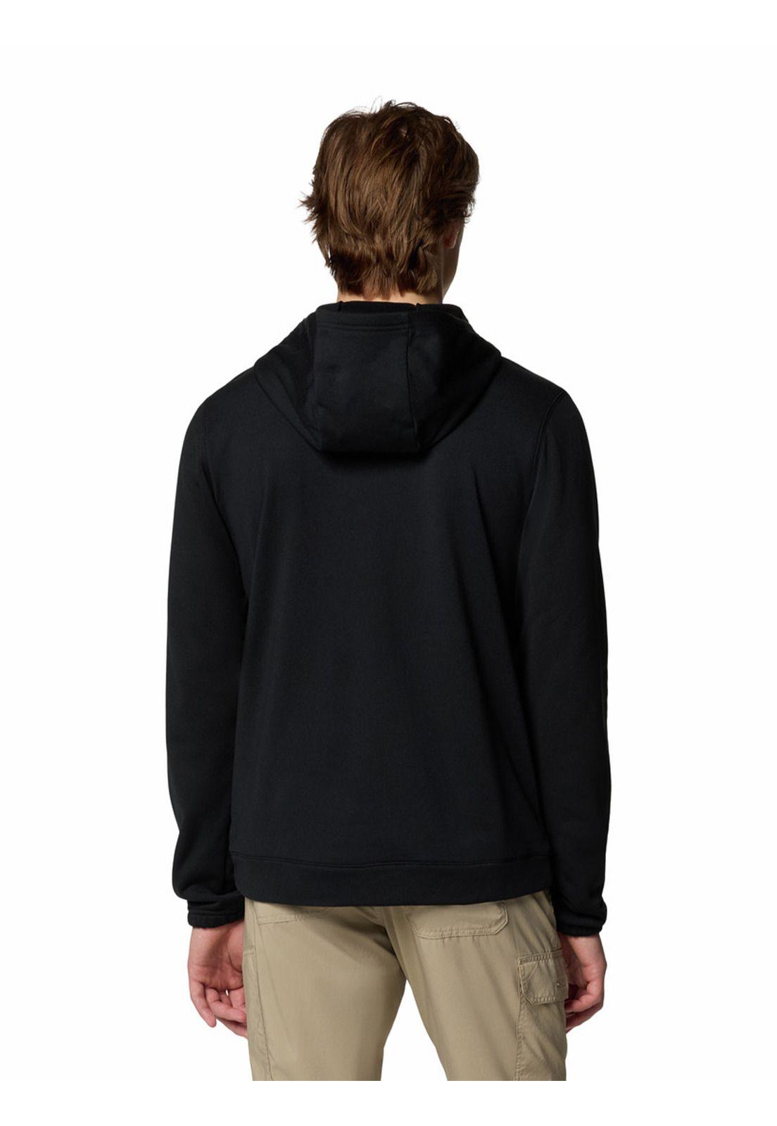 Polar Hombre Hike Hooded Fleece Negro-4