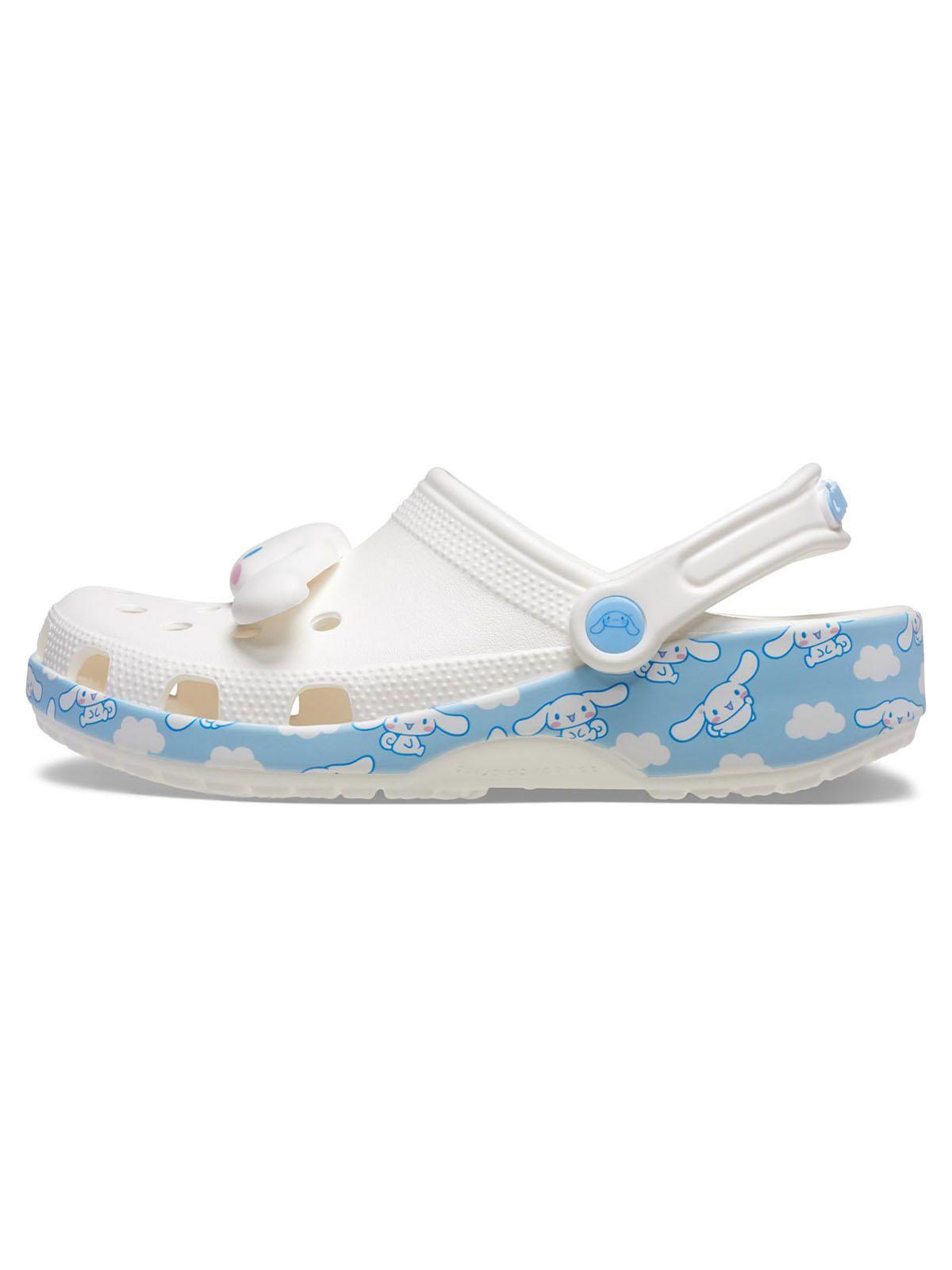 Zueco Crocs Mujer Cinnamoroll Blanco-1