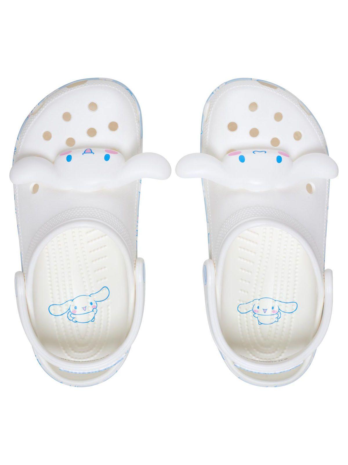 Zueco Crocs Mujer Cinnamoroll Blanco-4