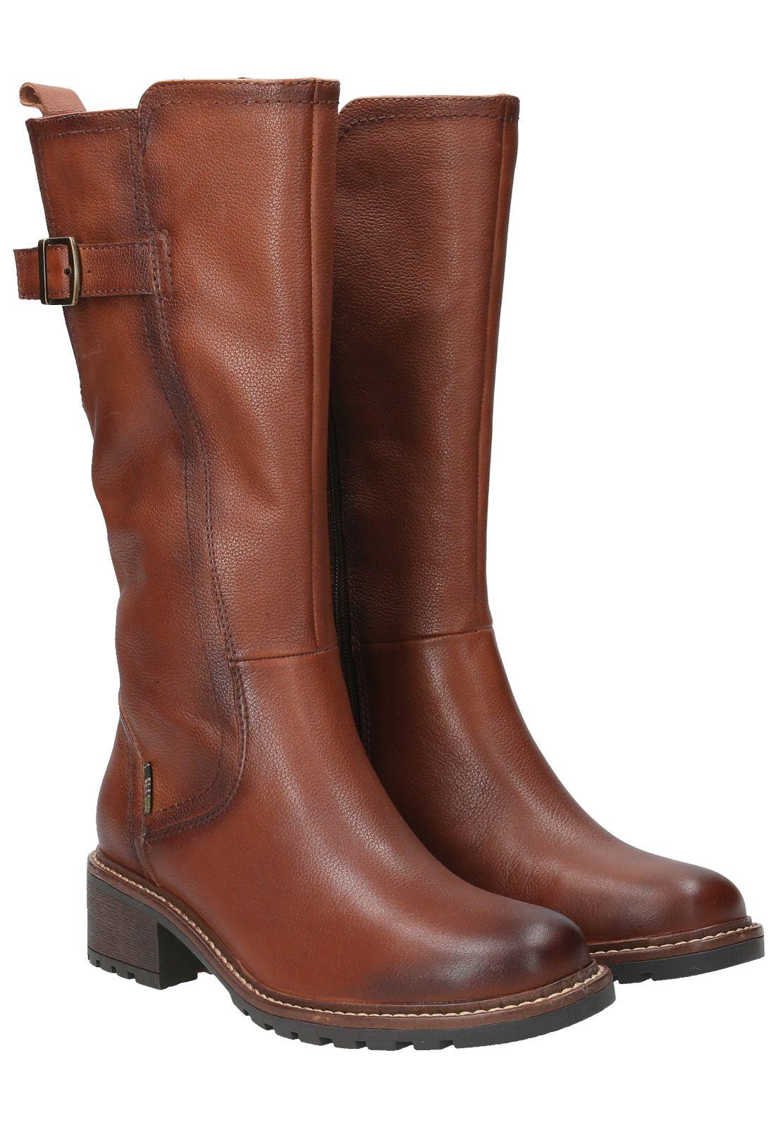 Bota Cuero Mujer Siena Café-6