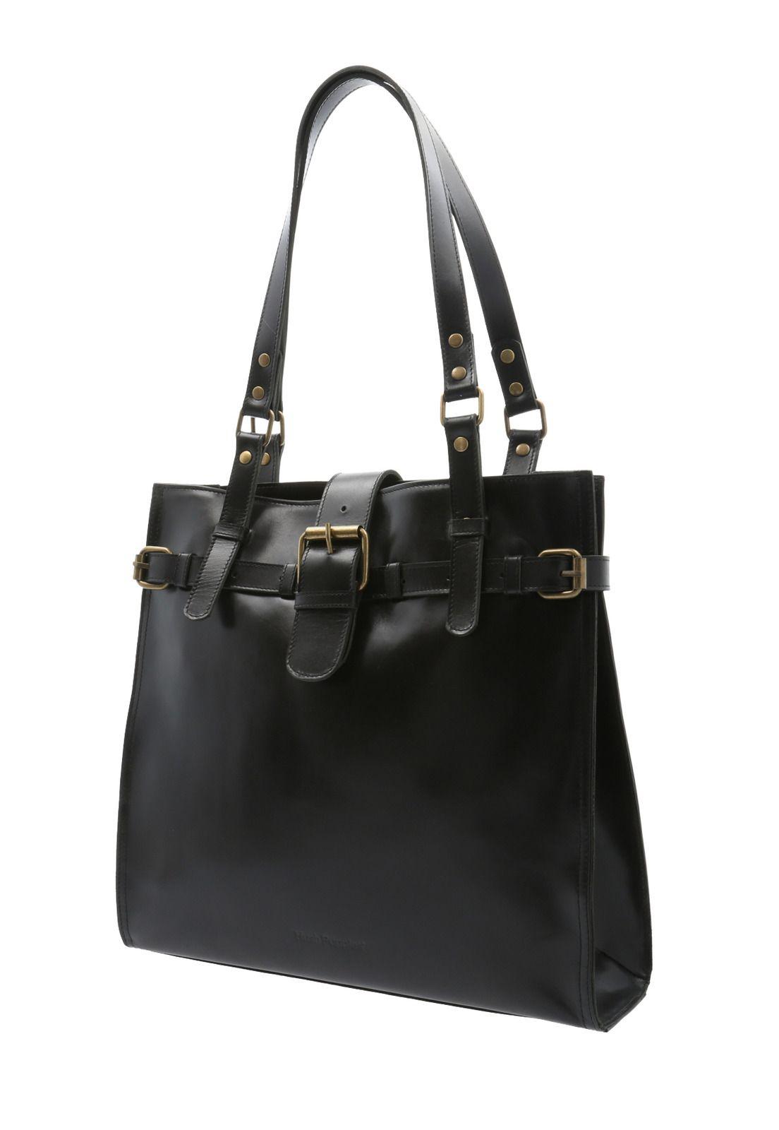 Cartera Cuero Mujer Beville Bag Negro-1