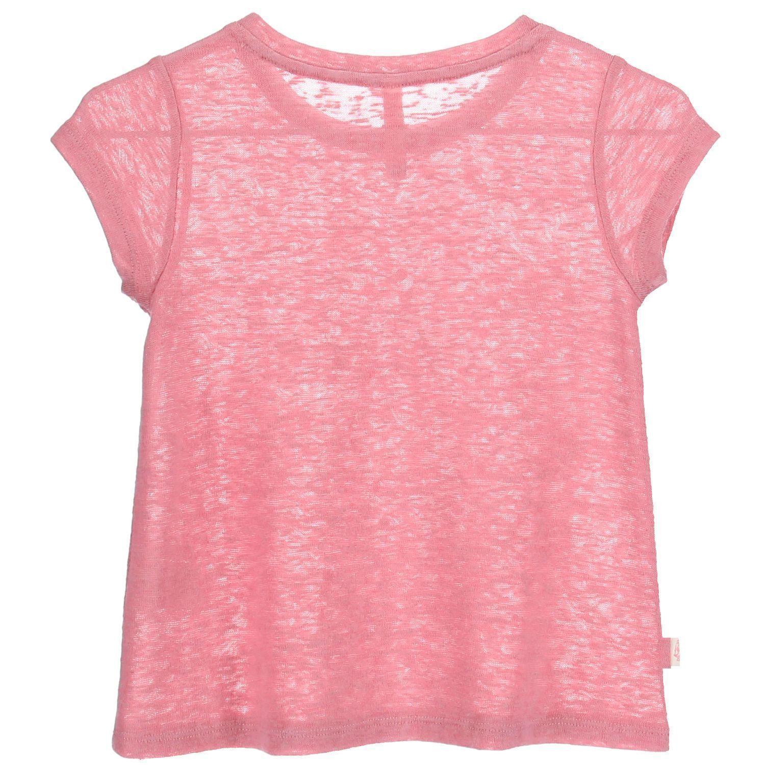 Polera M/C Lino Gs19-Tsh/Galaxia Rosa-1
