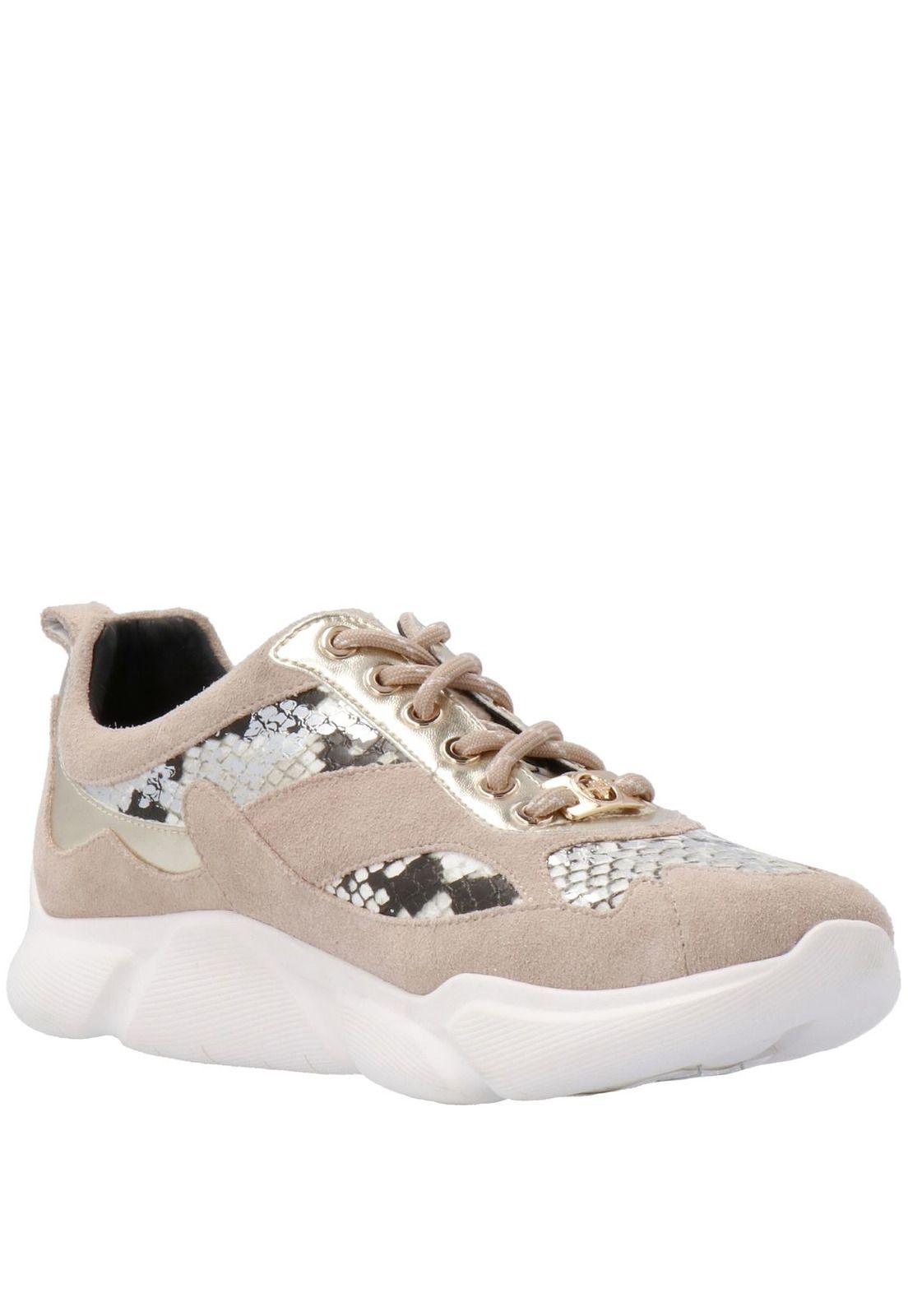 Zapatilla Cuero Mujer Ft-Carina Taupe-0