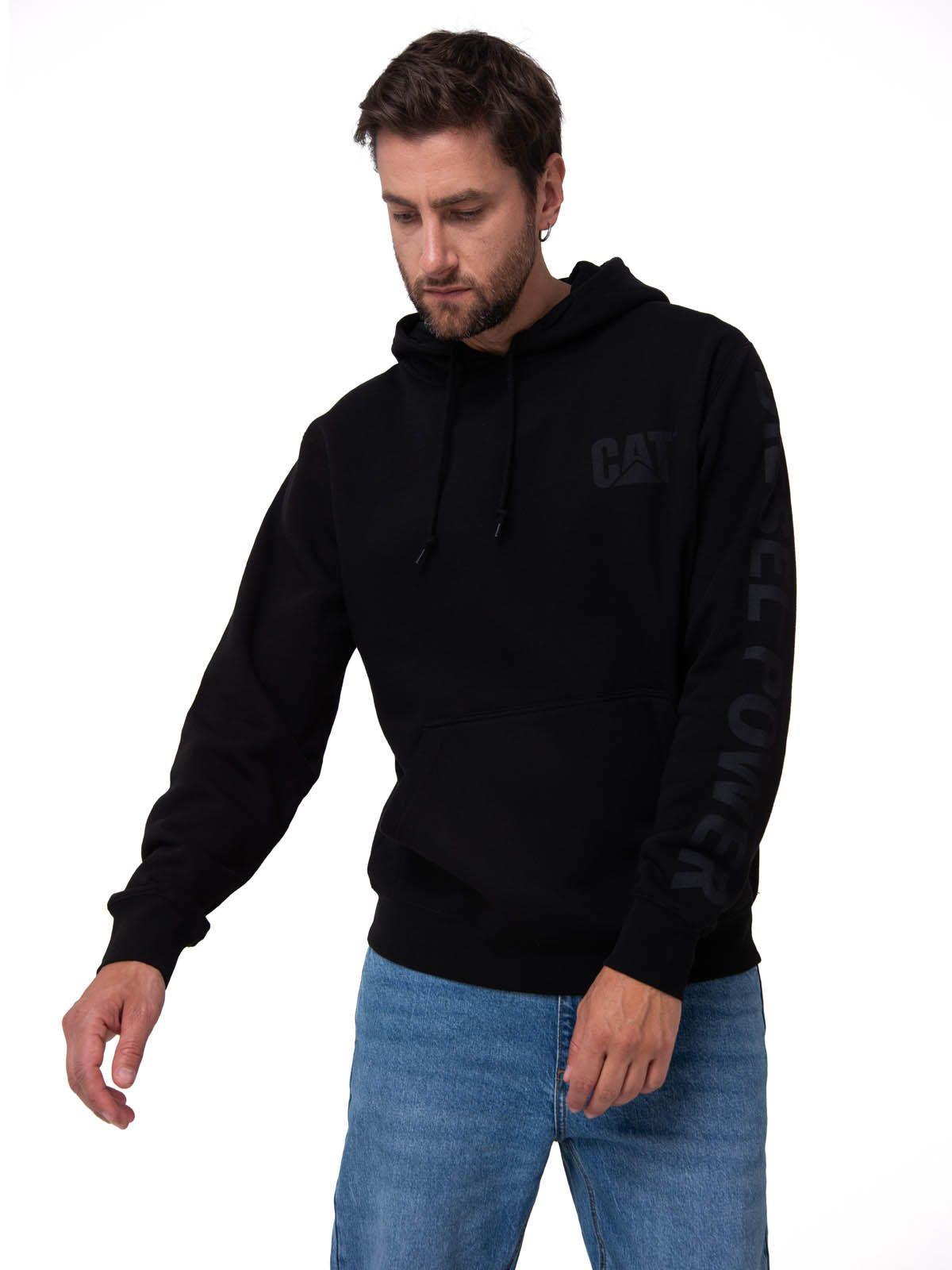 Polerón Hombre Diesel Power Pullove Negro-0