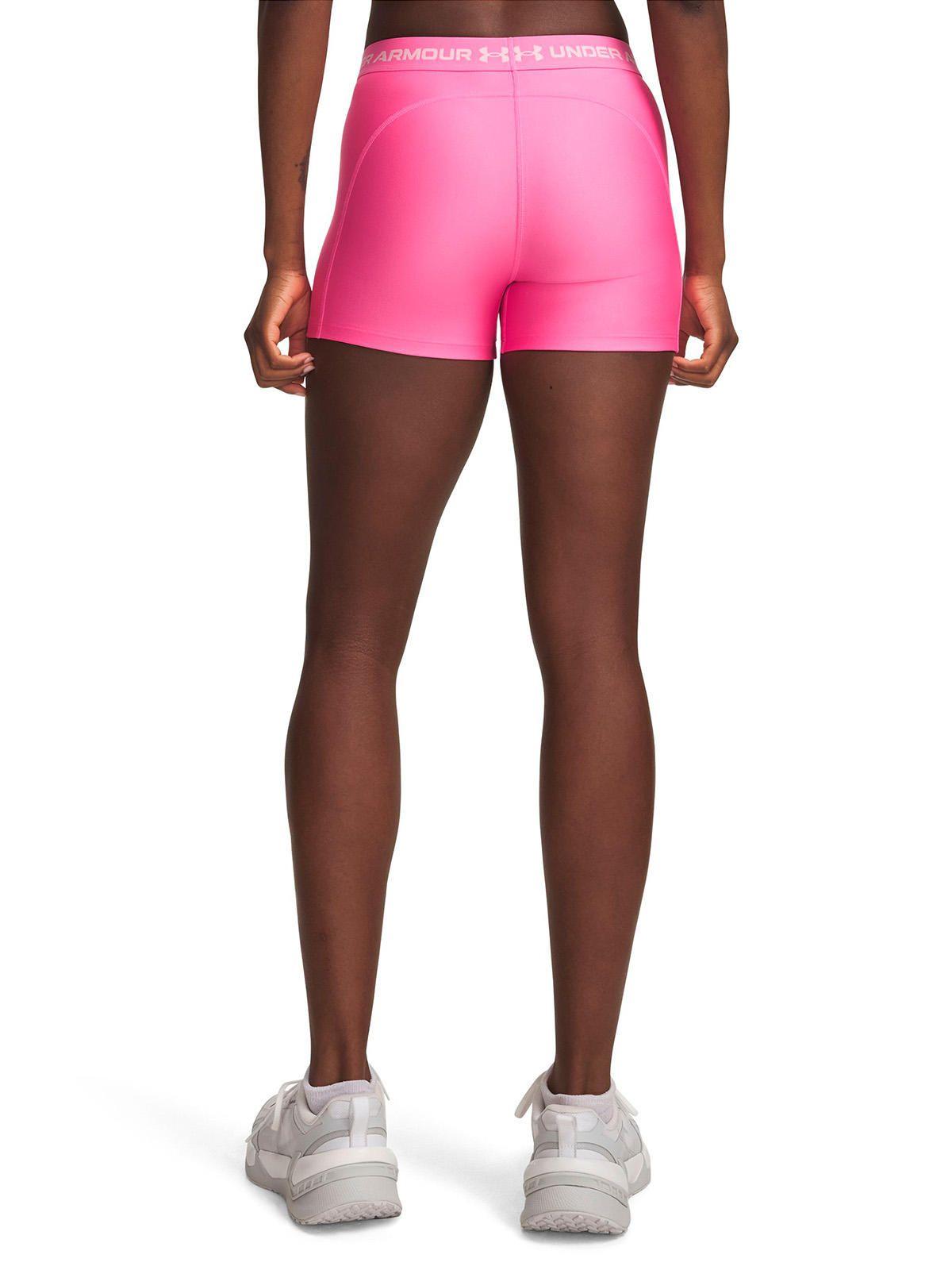Calza HeatGear Shorty rosada Mujer-1