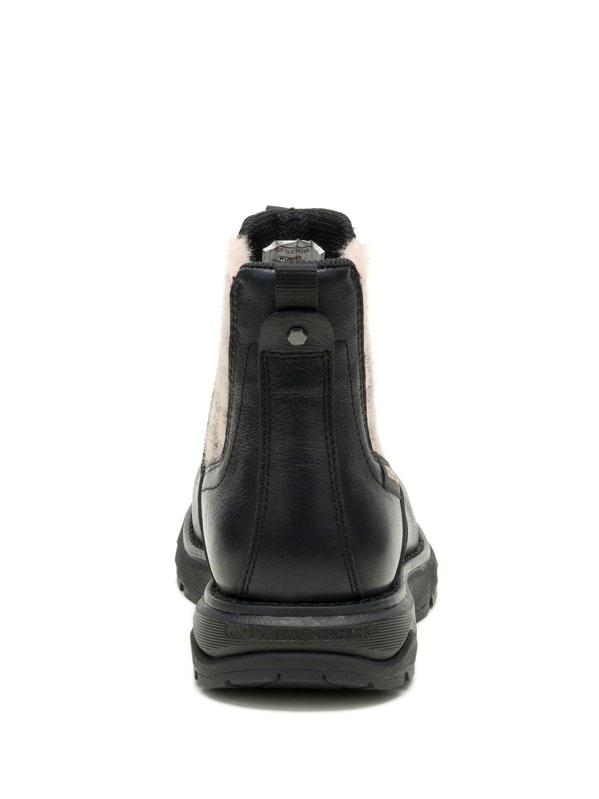 Botín Cuero Mujer Fandom Chelsea Negro-5