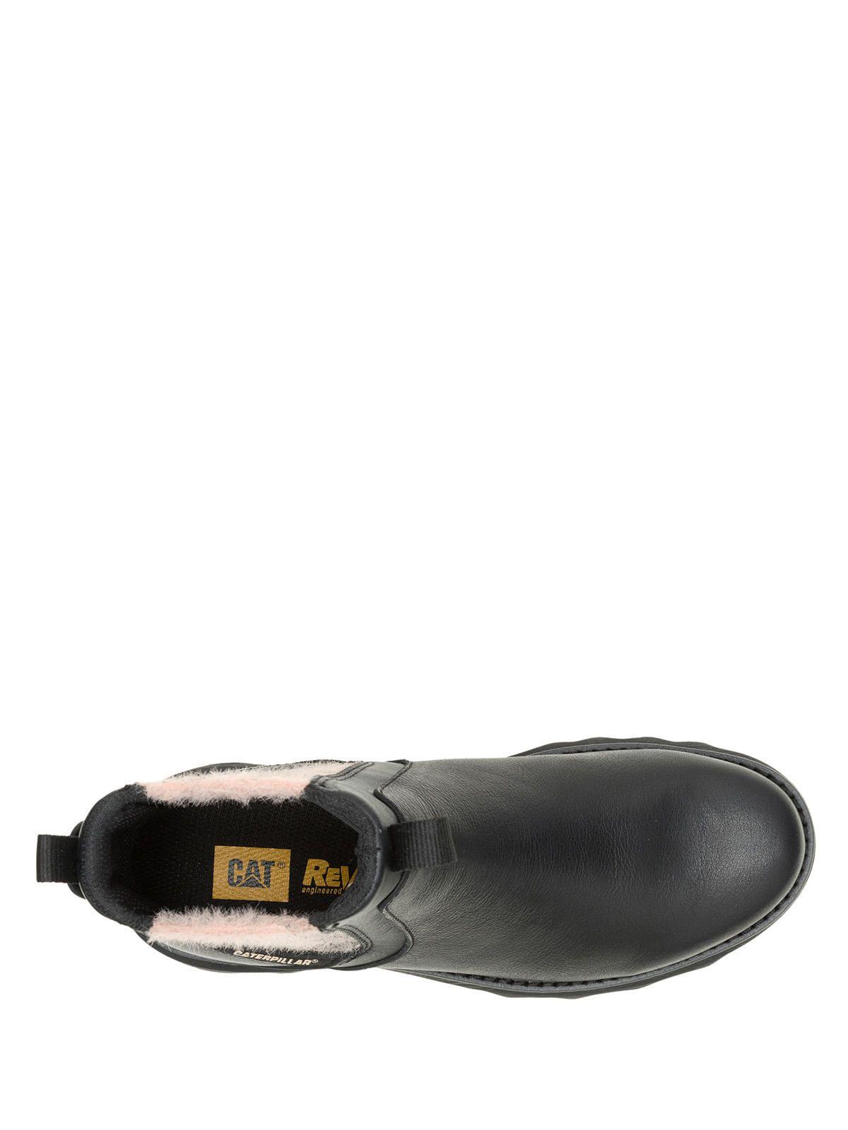 Botín Cuero Mujer Fandom Chelsea Negro-6