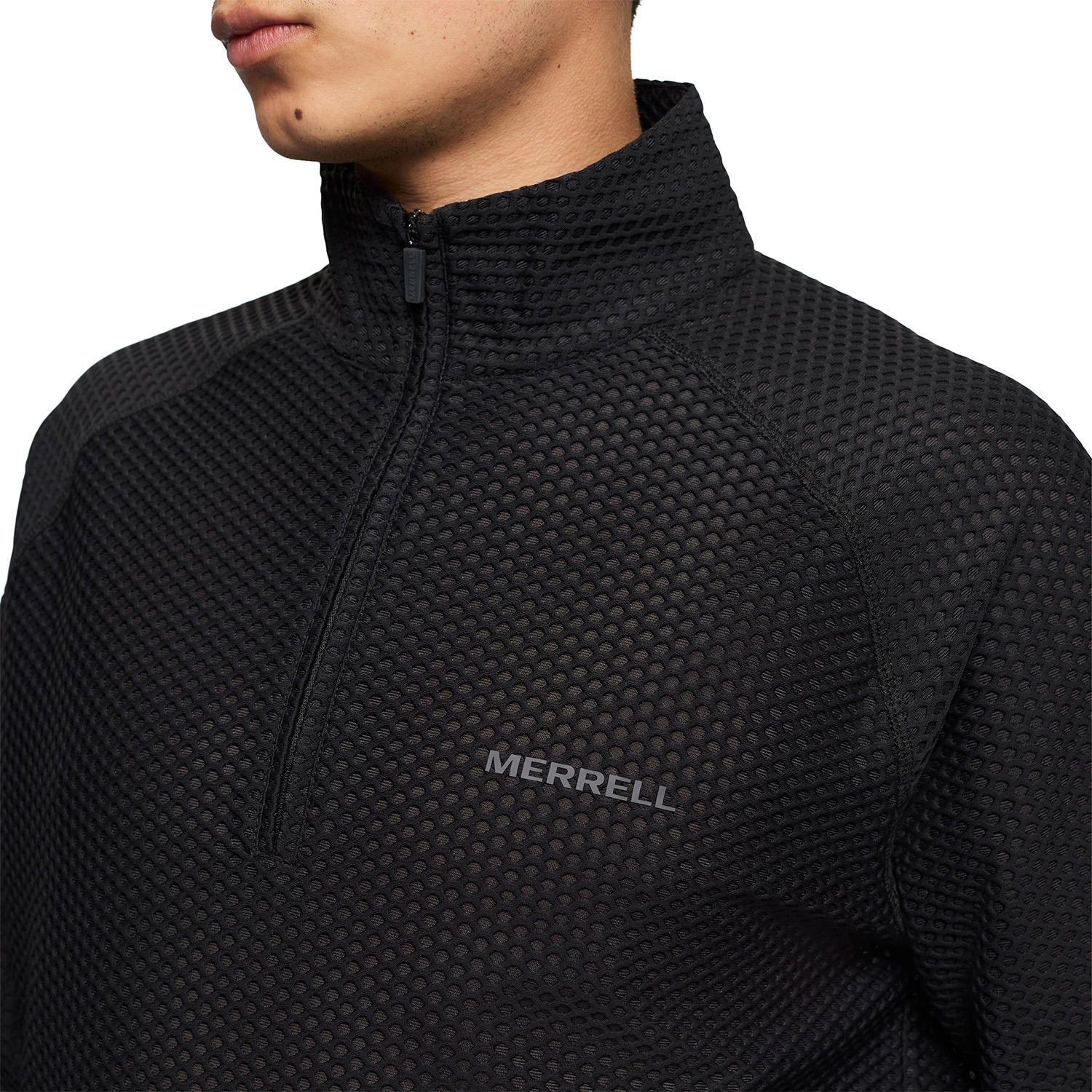 Polar Hombre Teebo Mid Layer Texture Negro-5